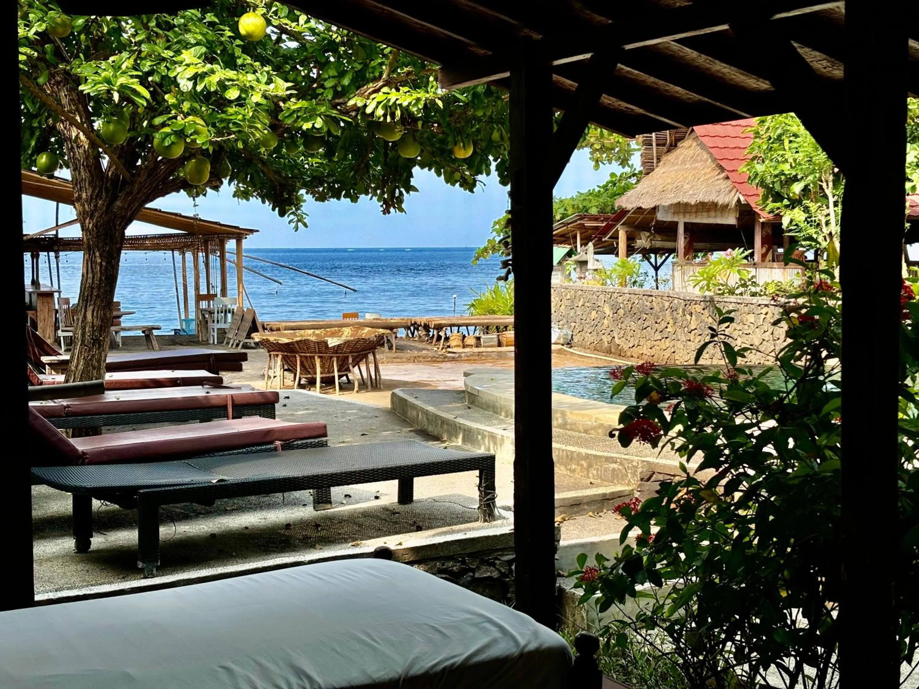 Patio in Classic Beach Villas