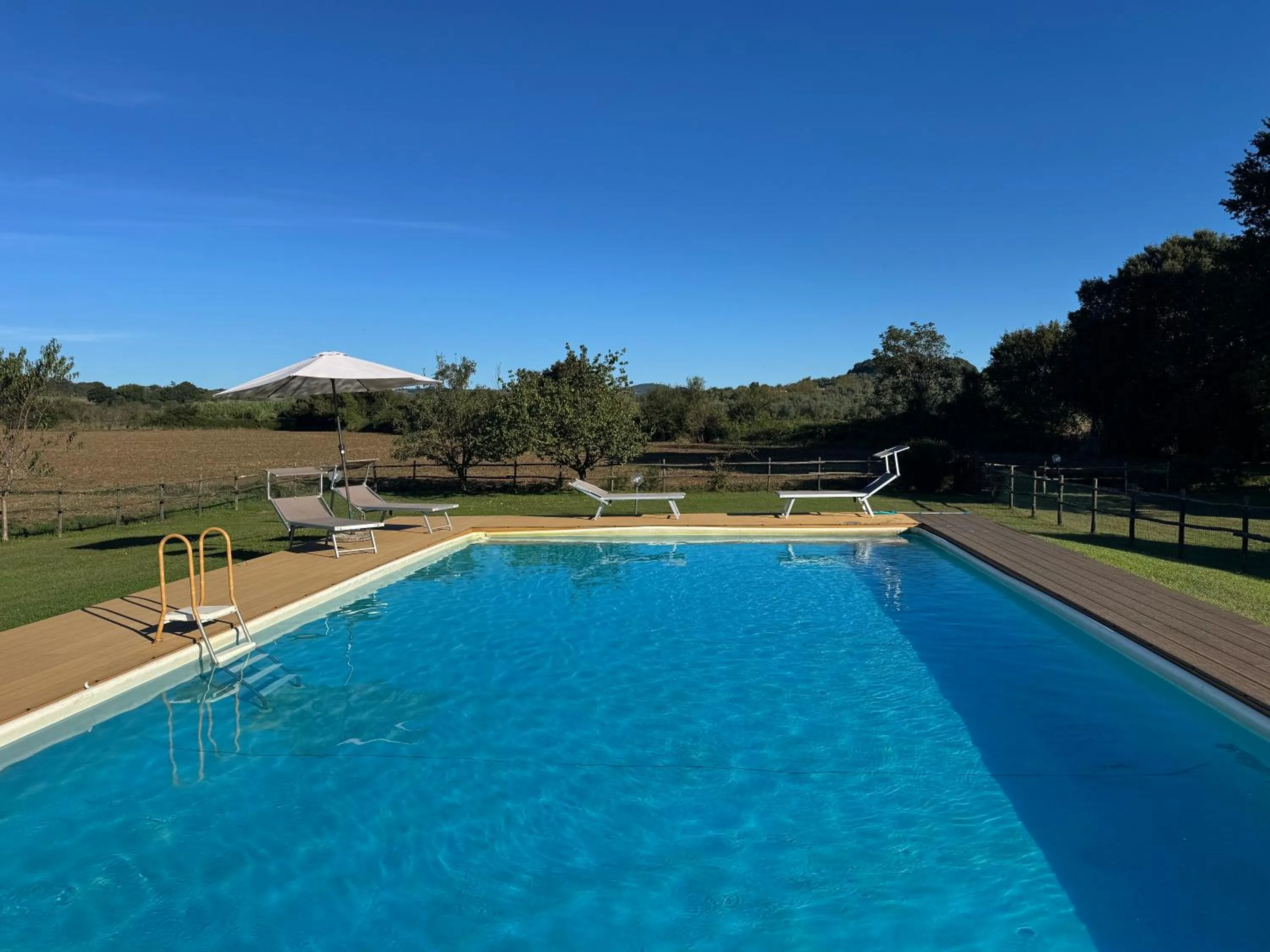 Swimming pool in Agriturismo Olmo Bello