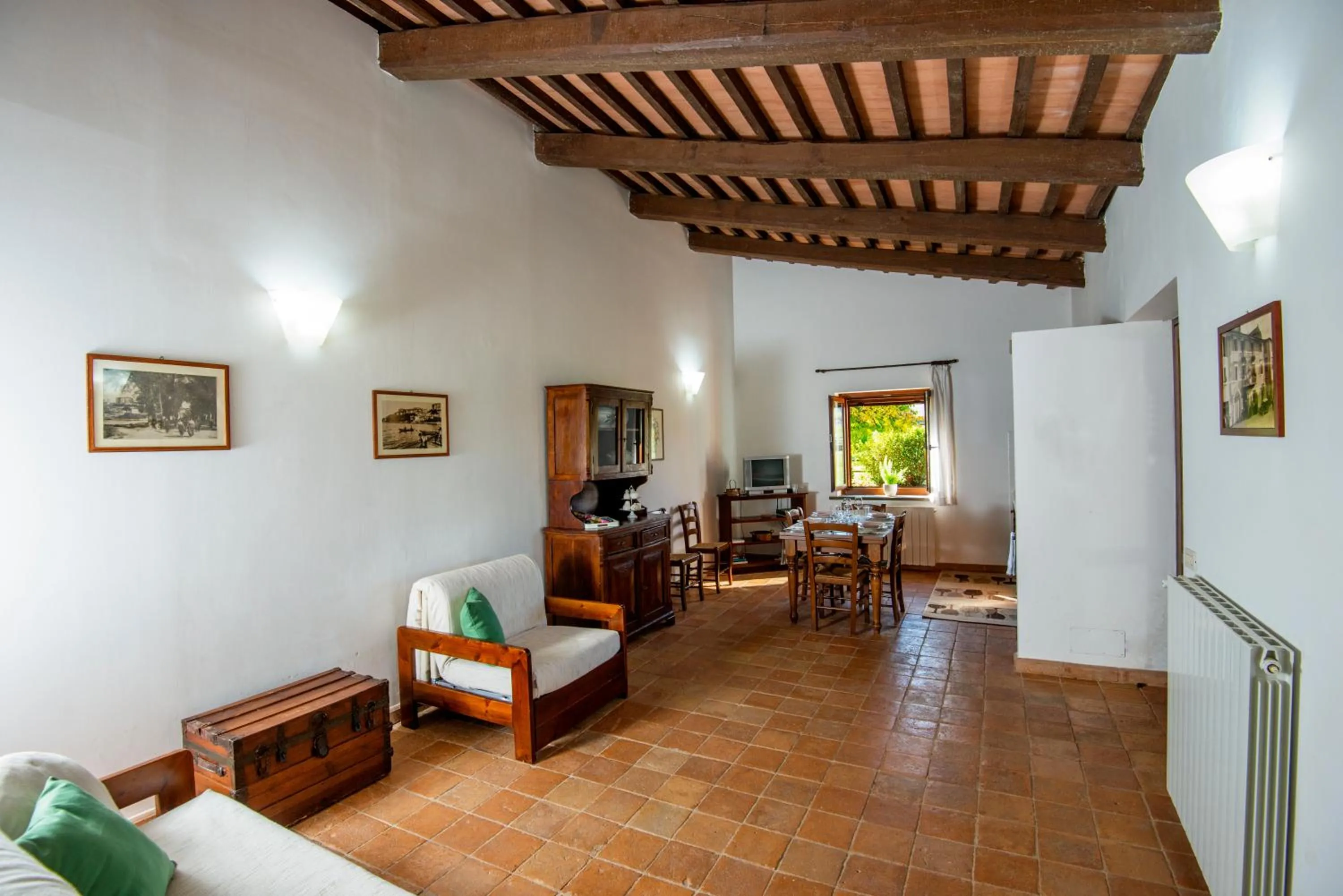 Living room in Agriturismo Olmo Bello