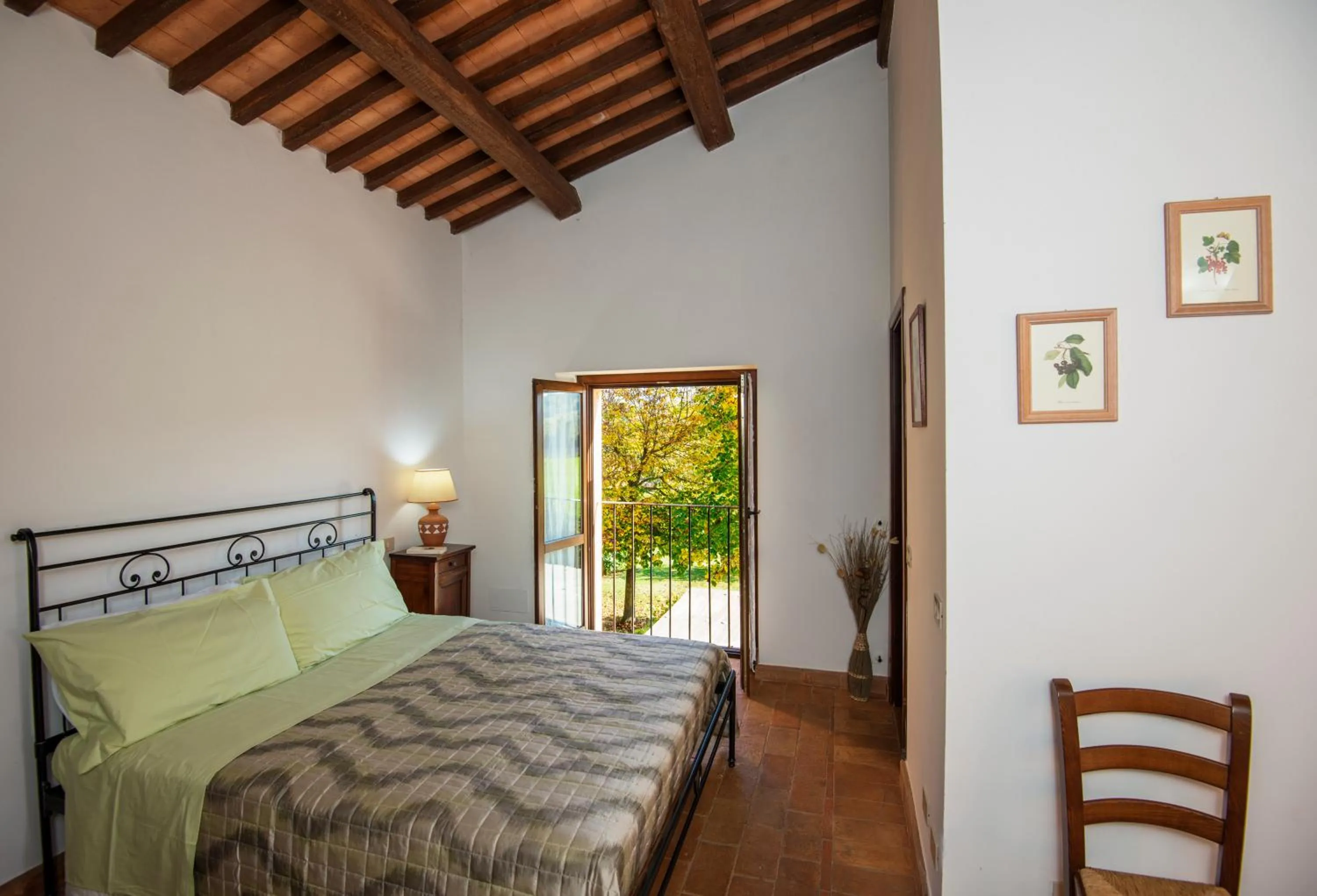 Bedroom, Bed in Agriturismo Olmo Bello
