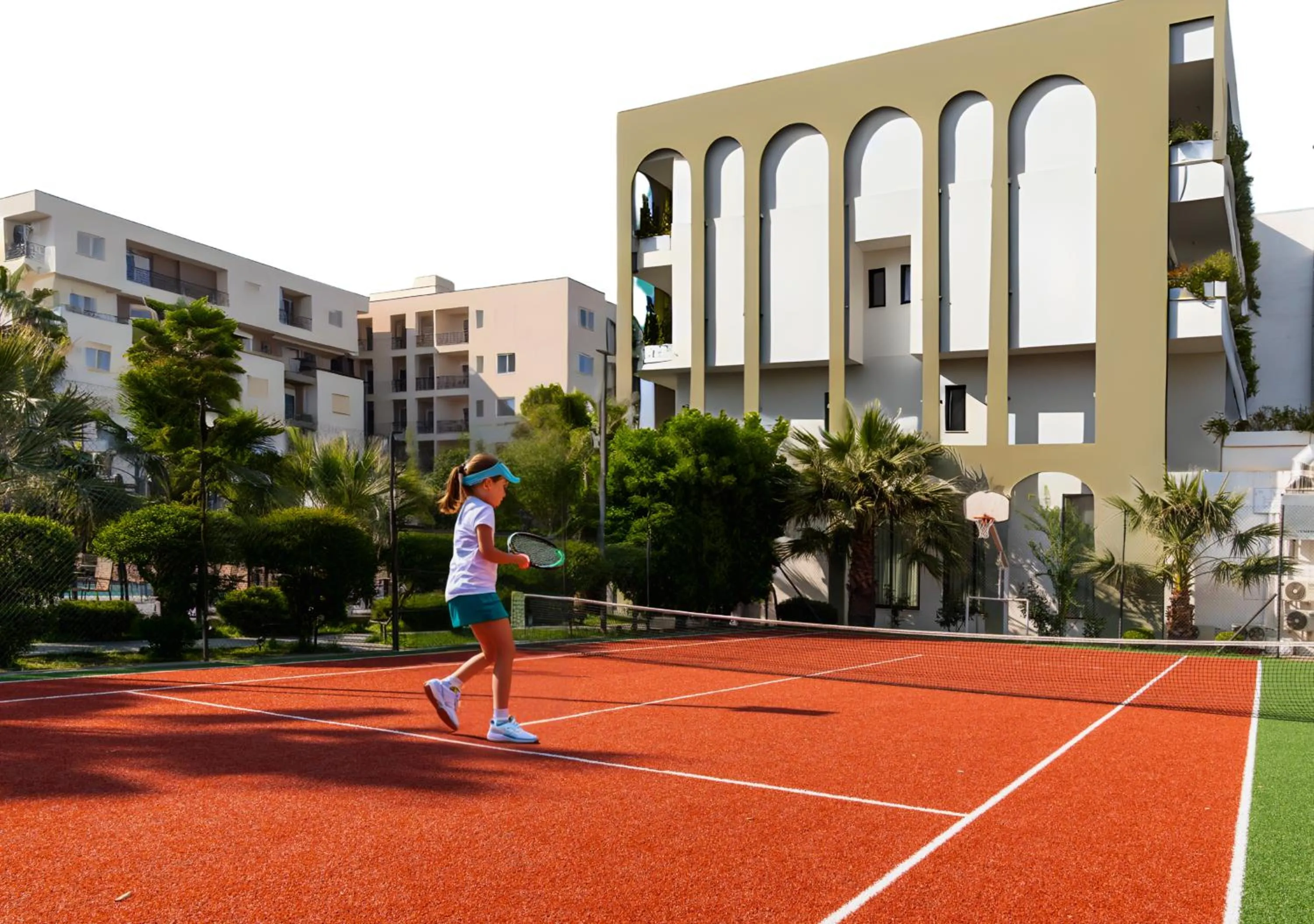 Tennis court in Flower Hotels & Resorts