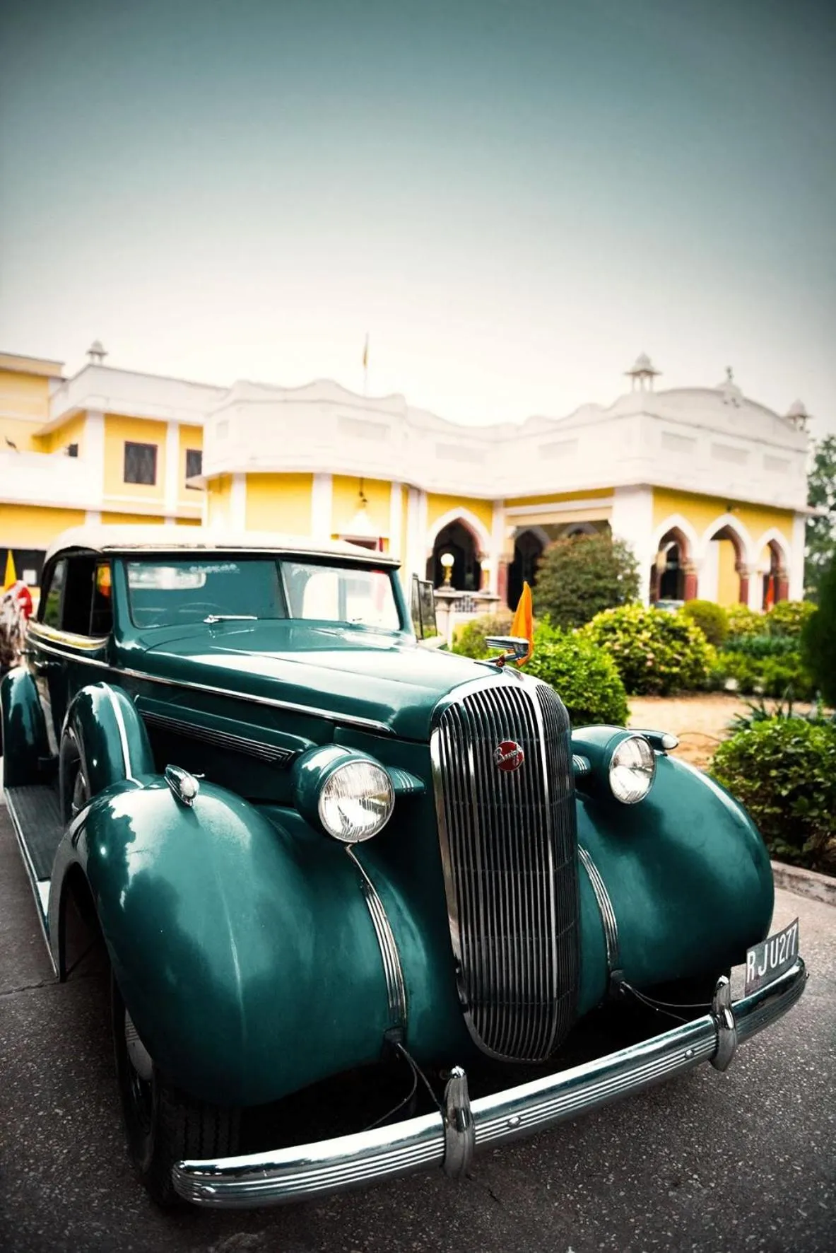 Garden in Bhanwar Vilas Palace