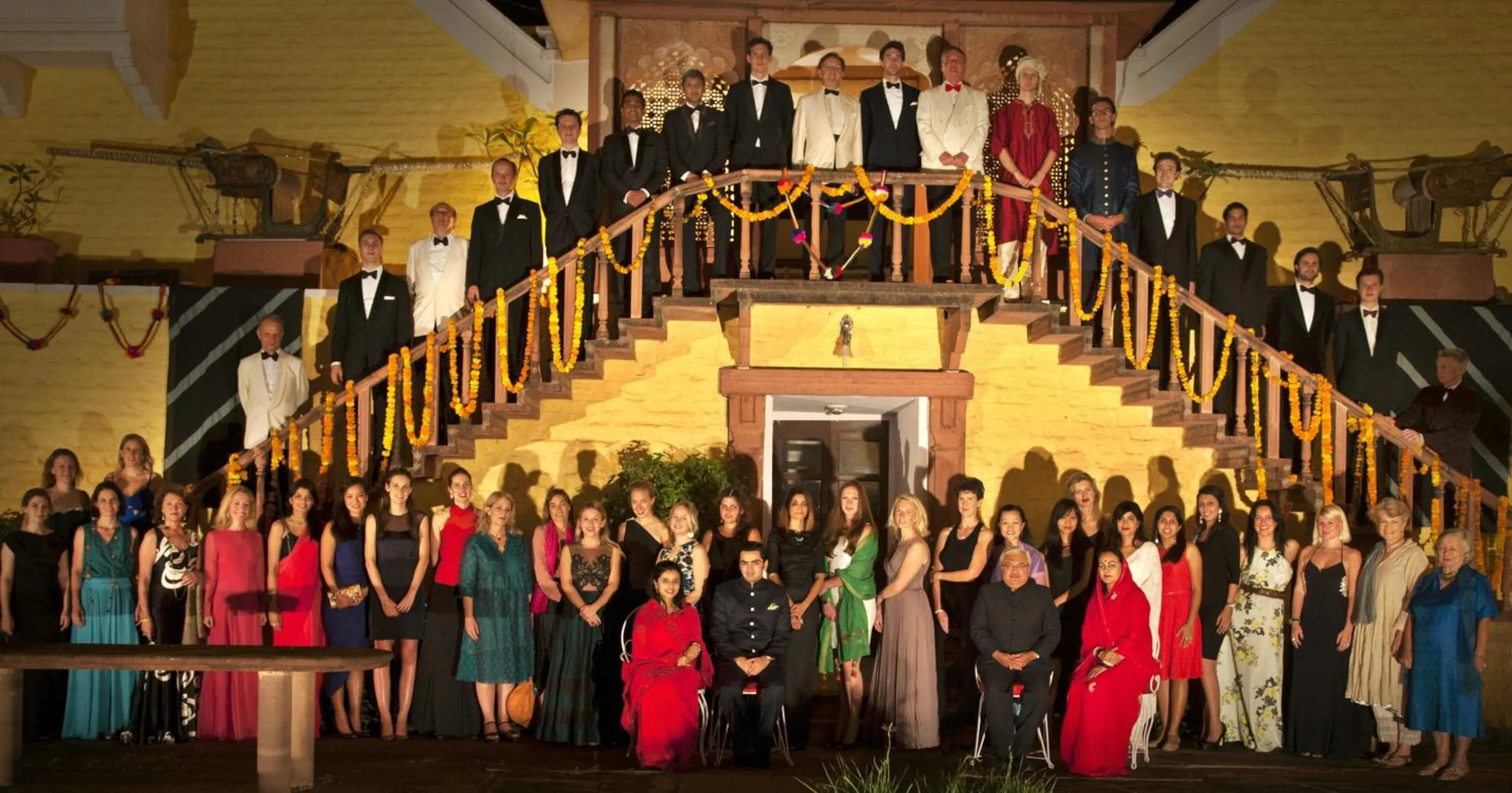 Guests in Bhanwar Vilas Palace