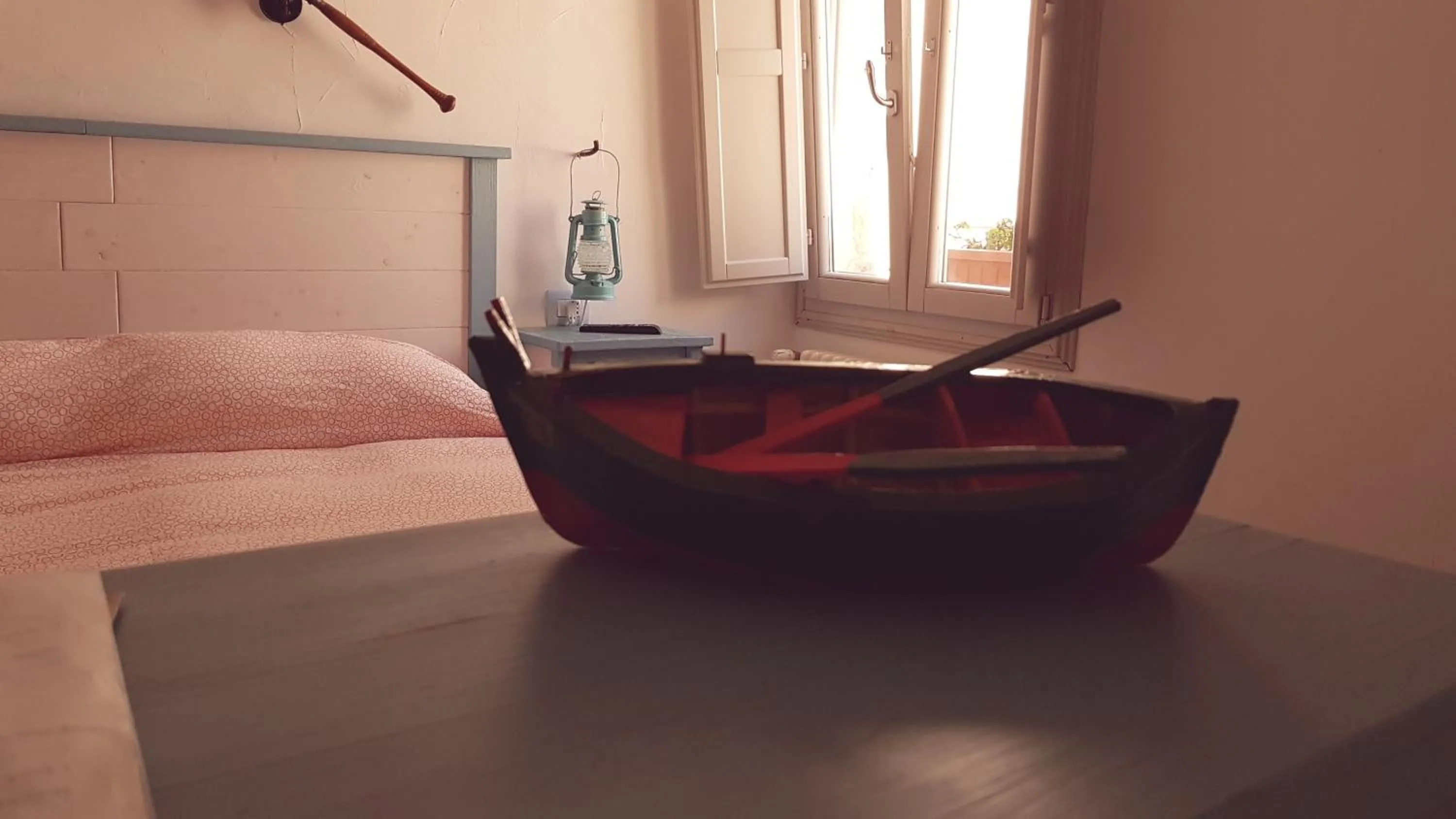 Bed in Casetta del Pescatore