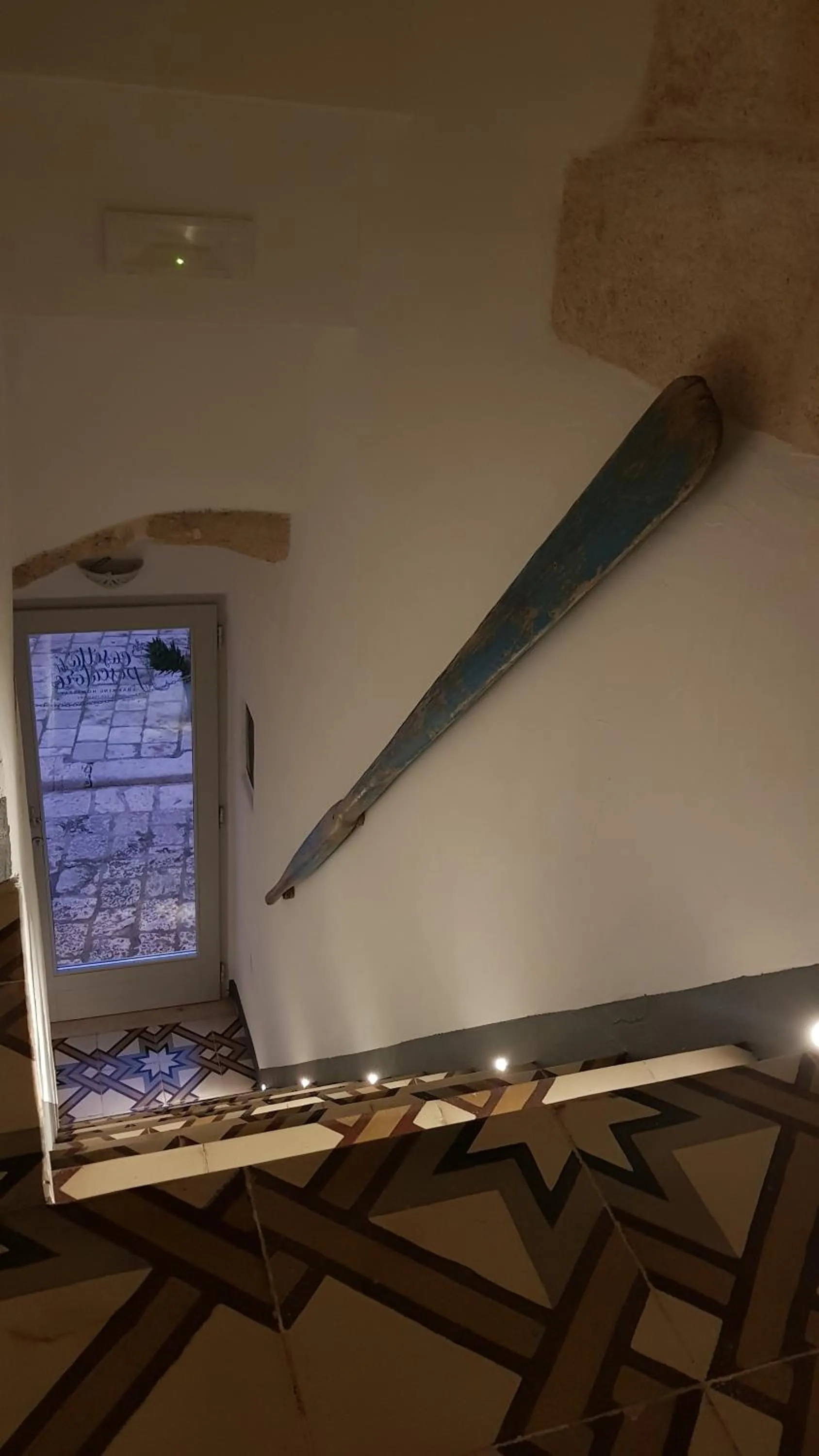 Decorative detail in Casetta del Pescatore