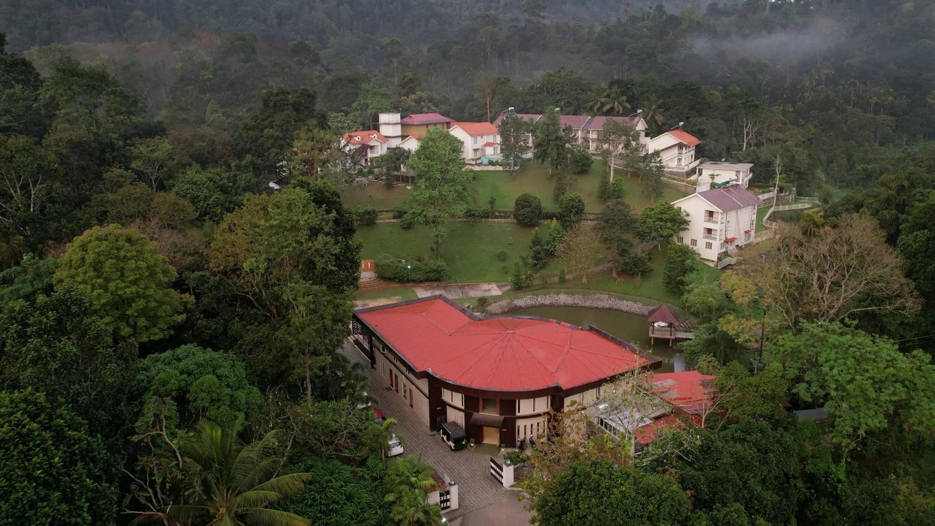 Bird's eye view in Broad Bean Resort & Spa