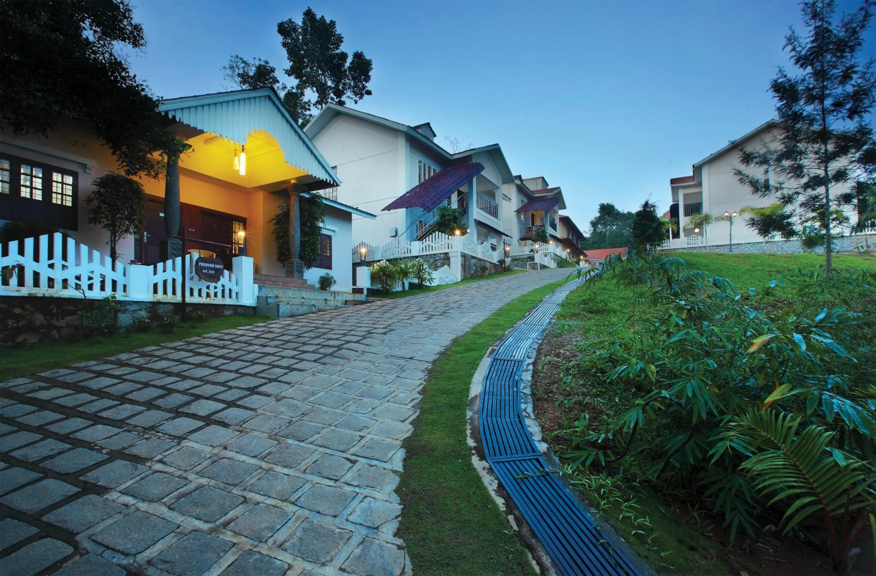 Floor plan in Broad Bean Resort & Spa