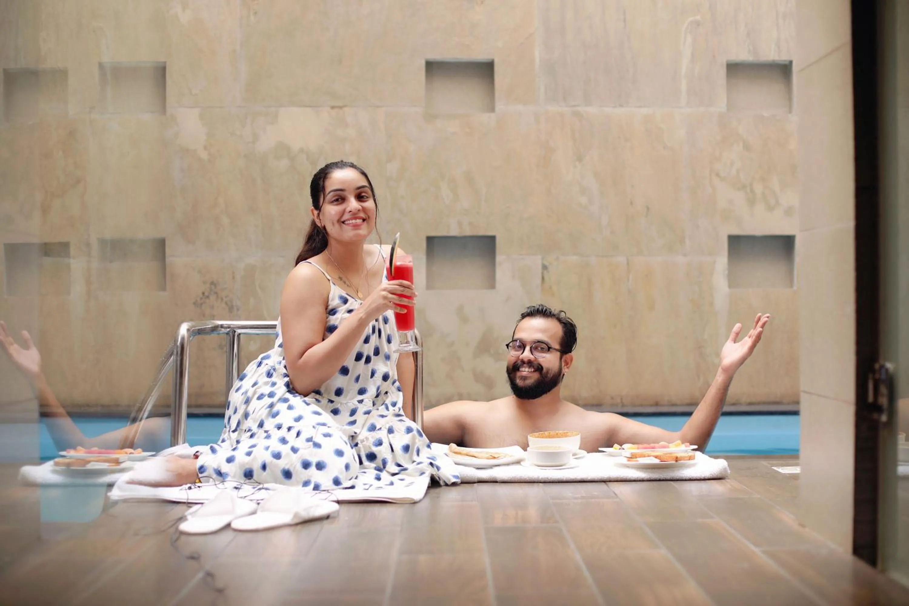 People in Broad Bean Resort & Spa