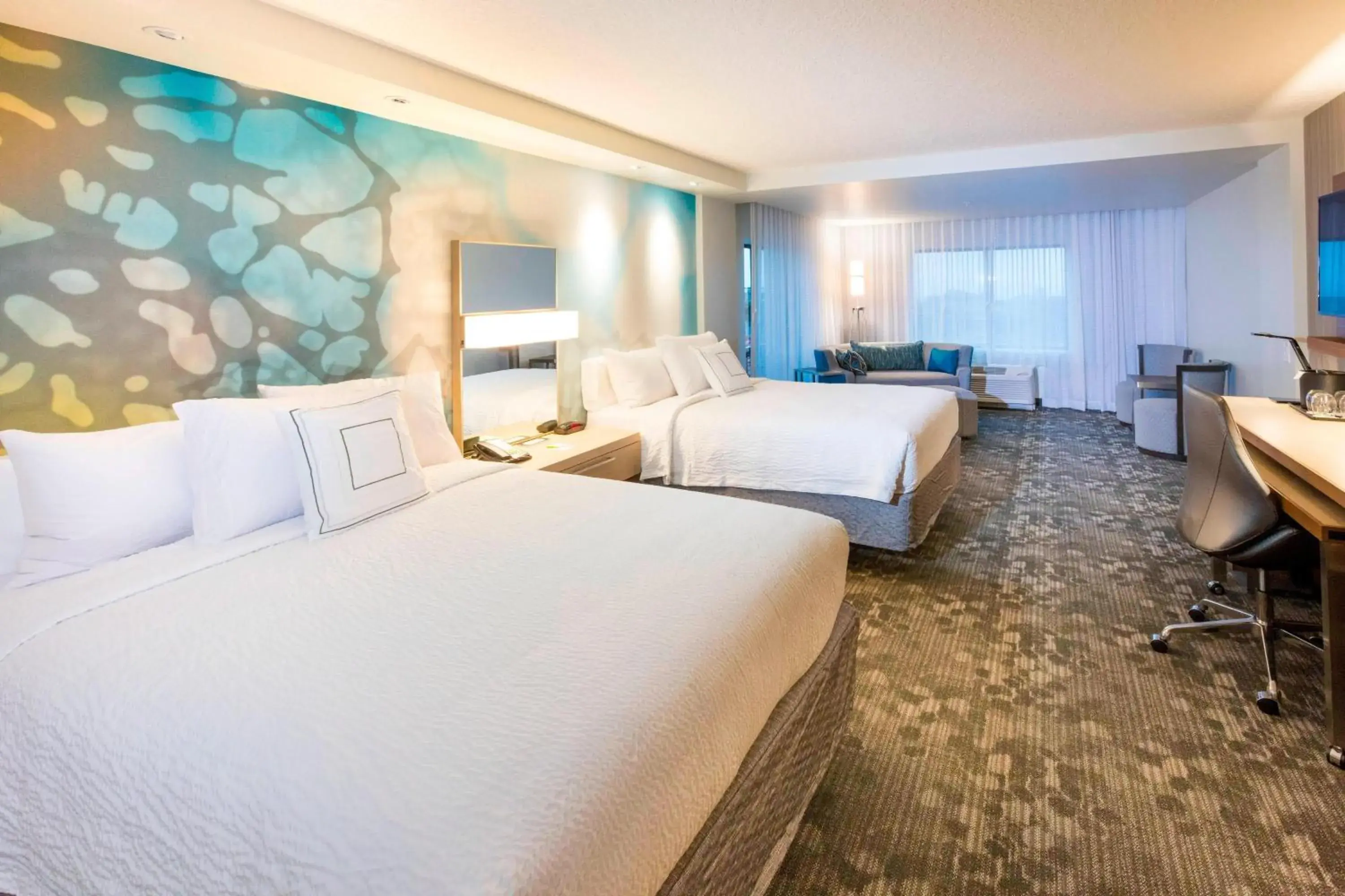 Superior Queen Room in Courtyard by Marriott St. Augustine Beach Superior Queen Room in Courtyard by Marriott St. Augustine Beach