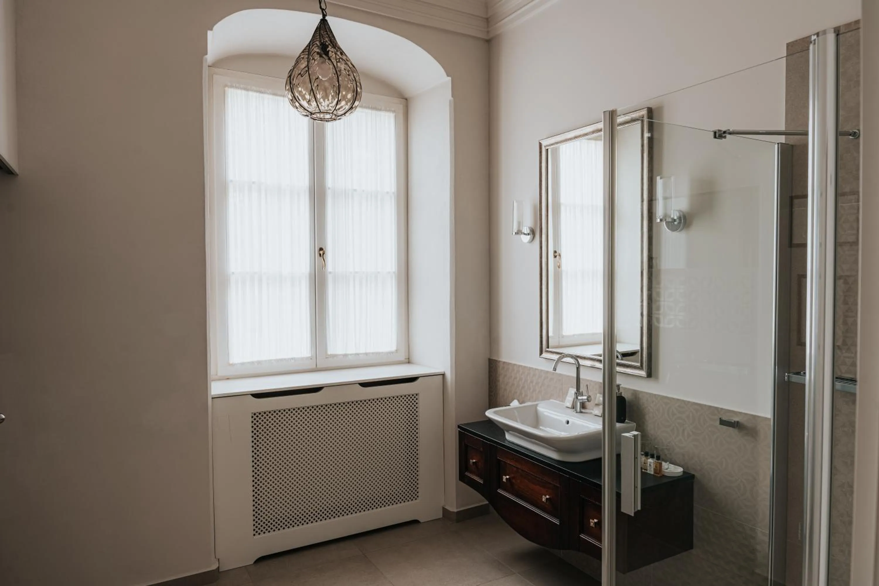 Bathroom in Hotel Château Gbeľany