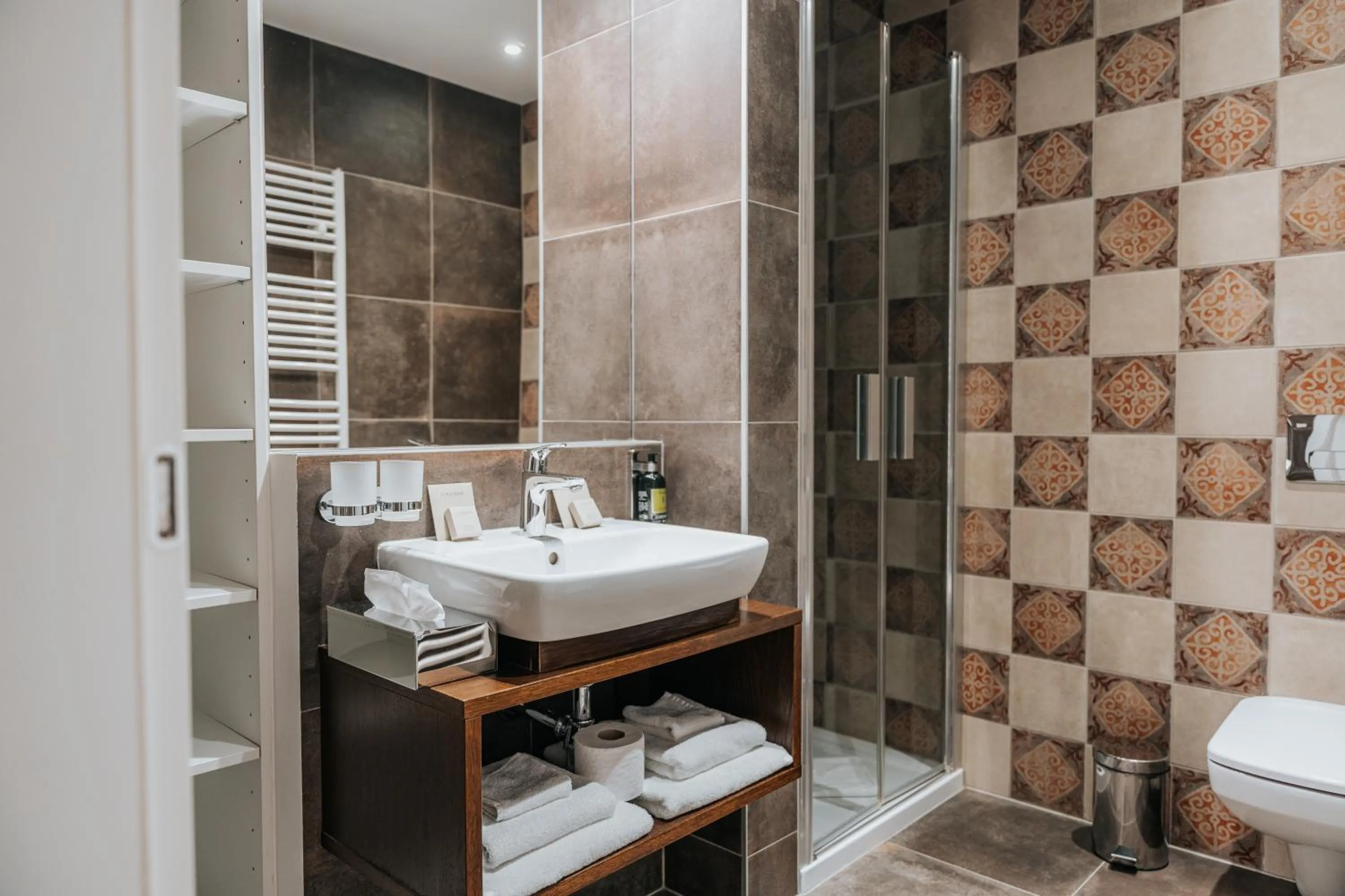 Bathroom in Hotel Château Gbeľany