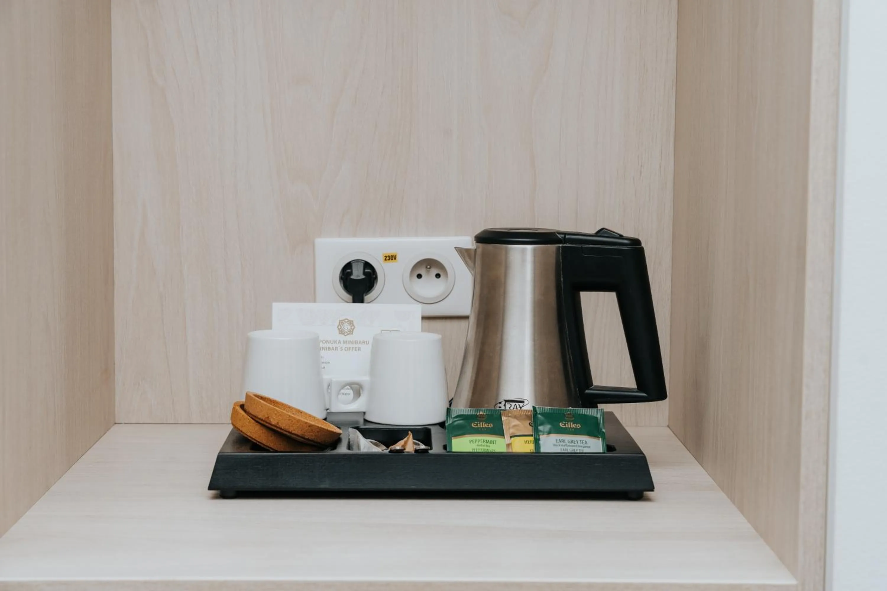 Coffee/tea facilities in Hotel Château Gbeľany