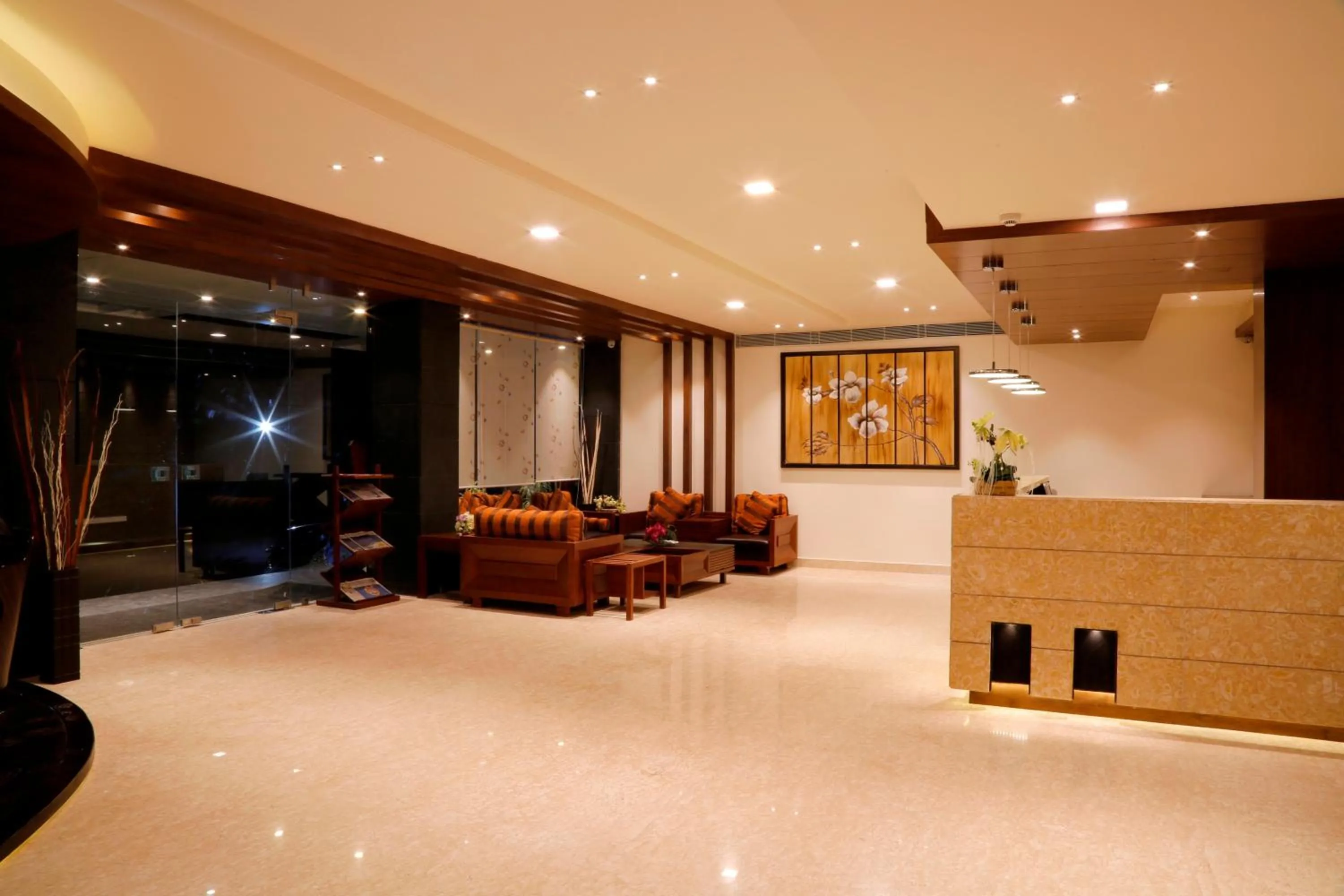 Lobby or reception in Hotel LN Courtyard