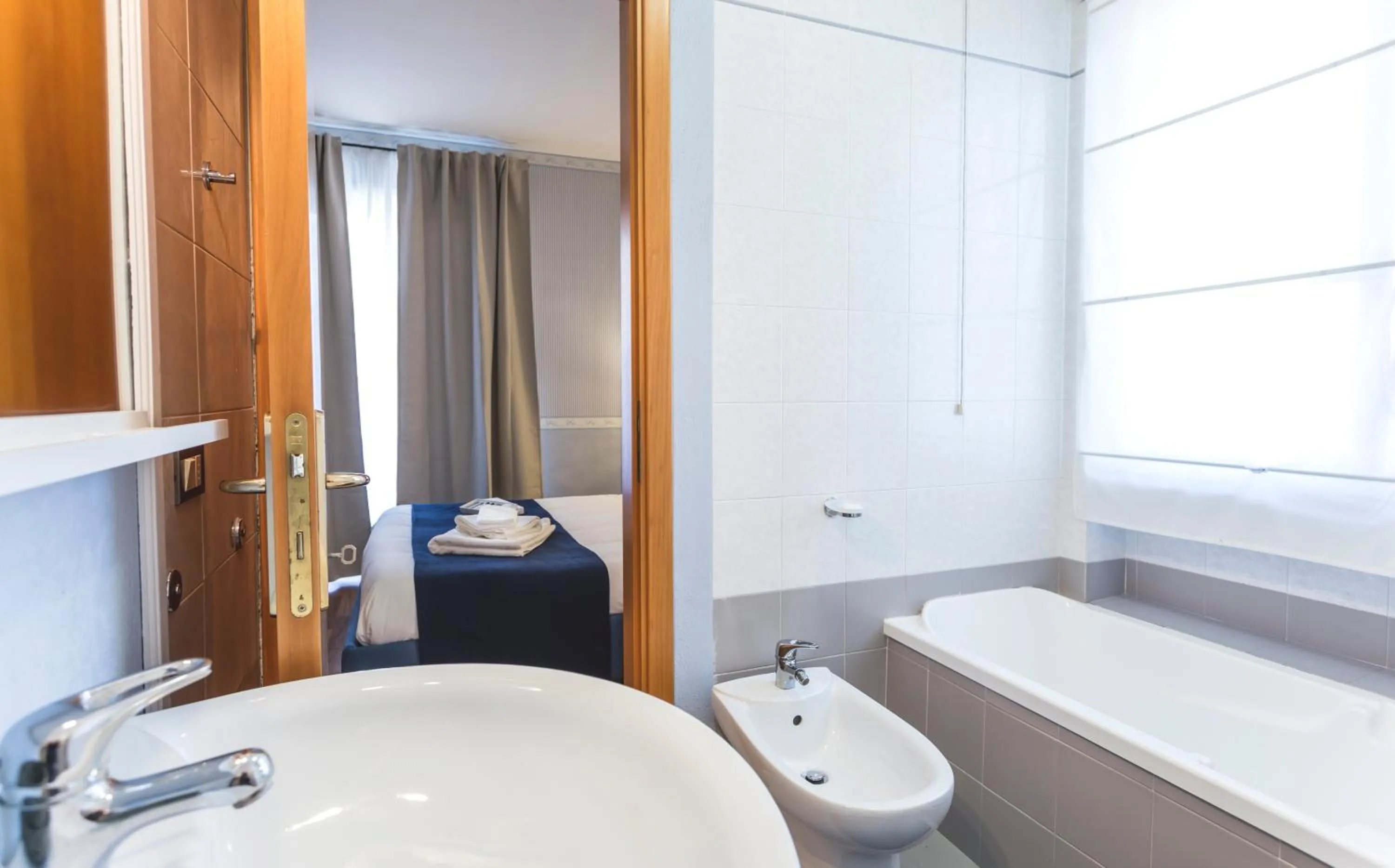 Bed in B&B Le 3 Stelle