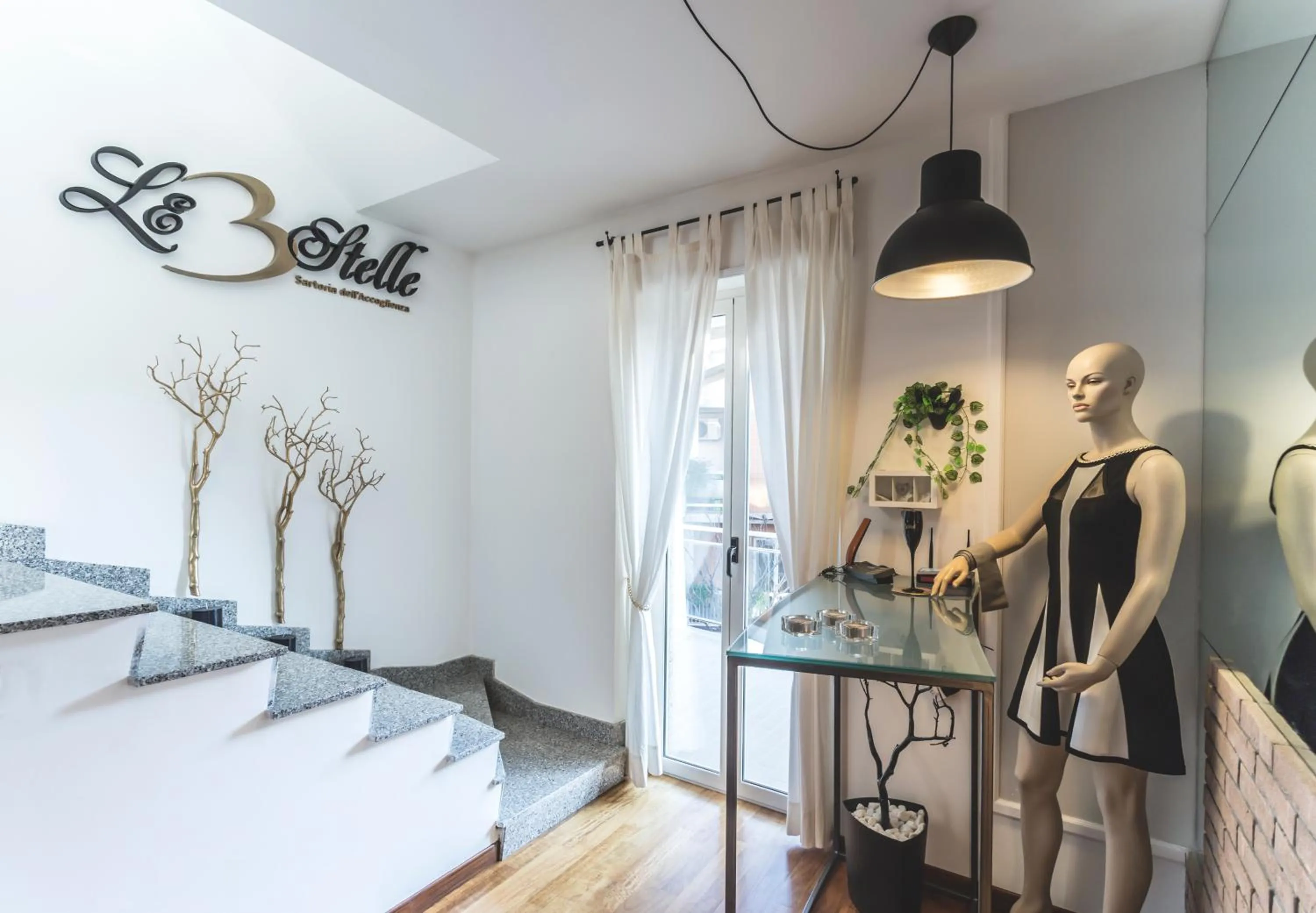 Decorative detail, Bed in B&B Le 3 Stelle