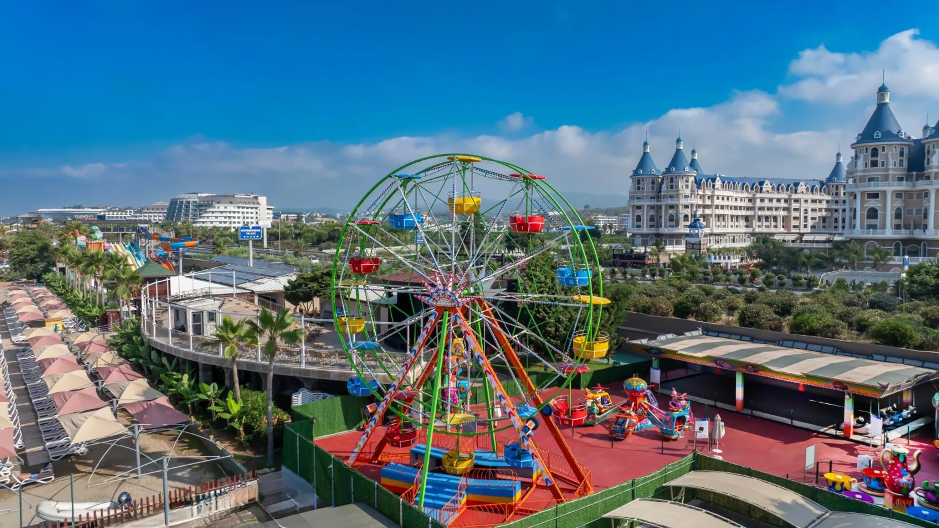 Children play ground in Haydarpasha Palace Hotel