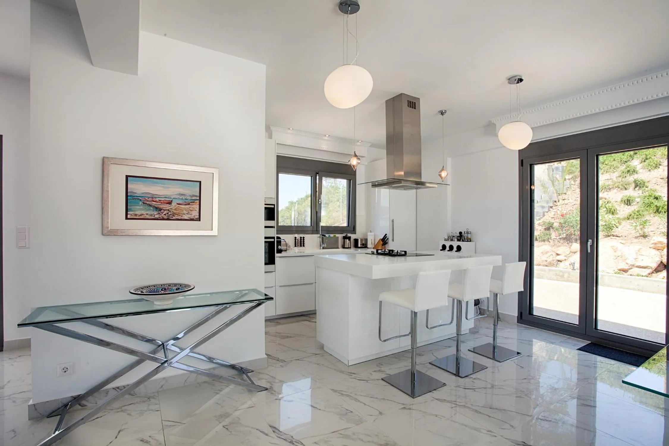 kitchen in Villa White Pearl