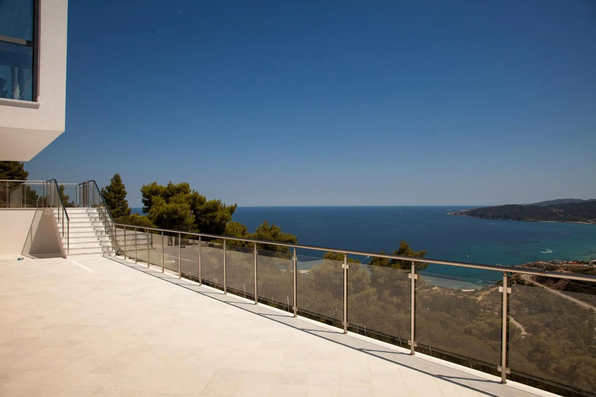 Natural landscape in Villa White Pearl