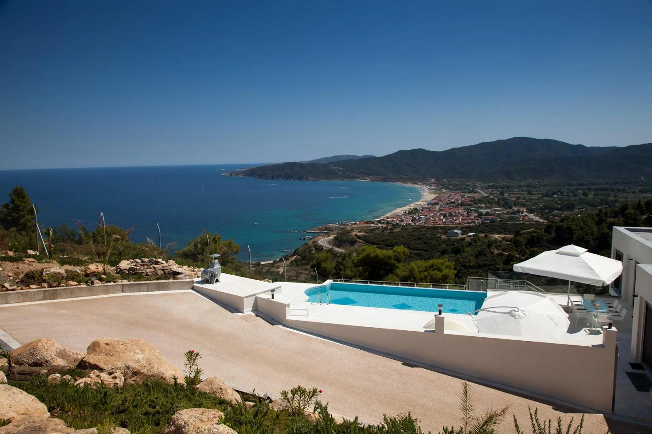 Sea view in Villa White Pearl