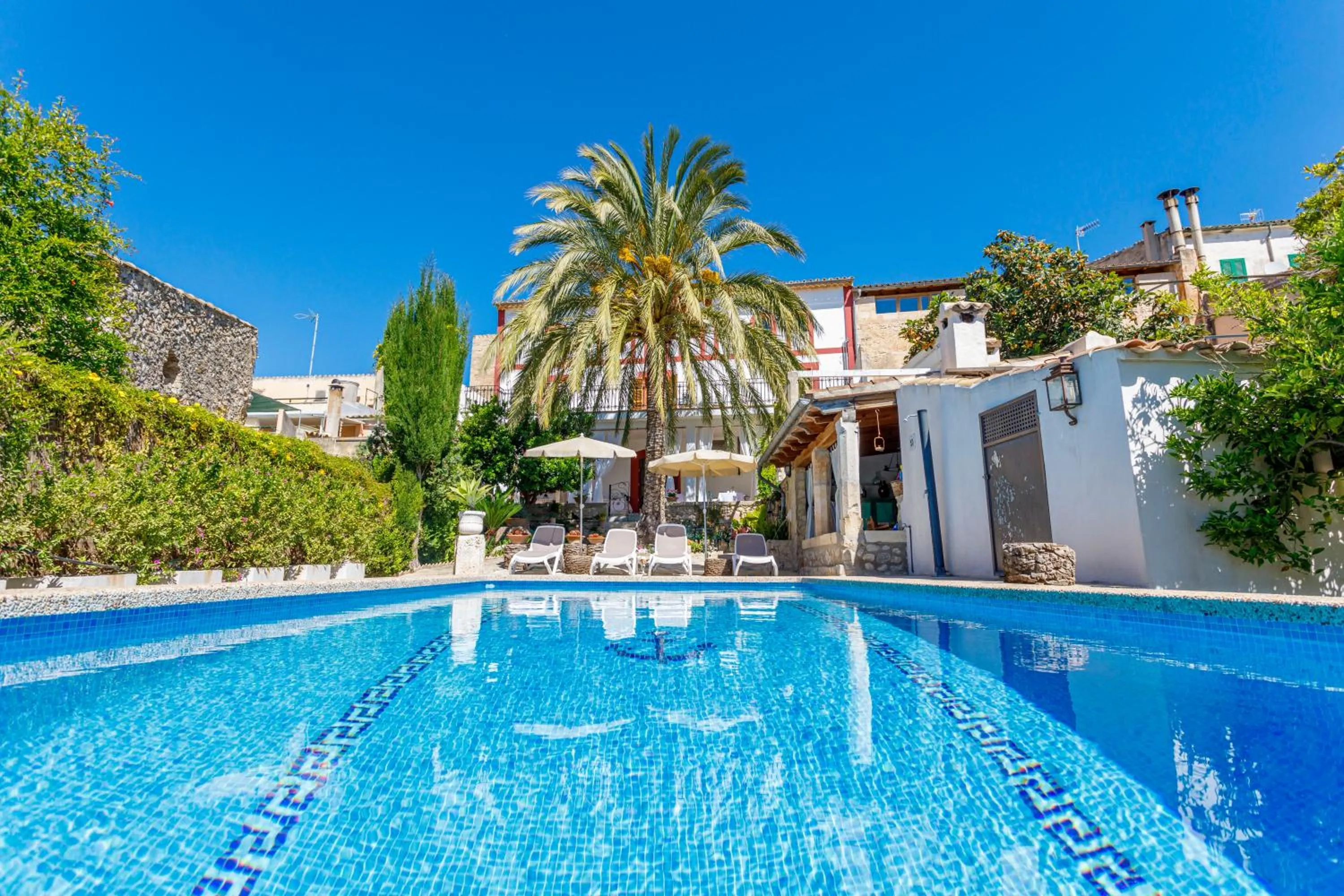 Swimming pool in Son Colom -Turismo de interior