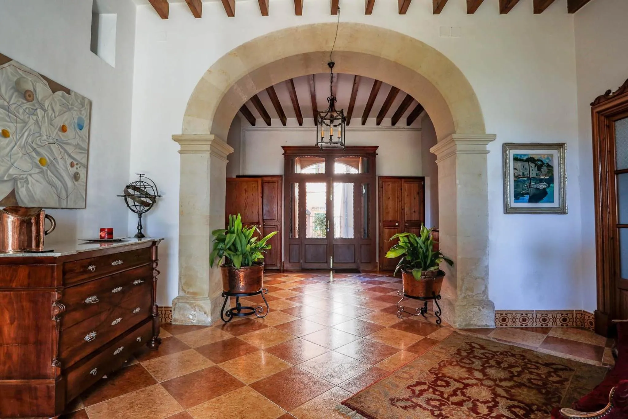 Decorative detail in Son Colom -Turismo de interior