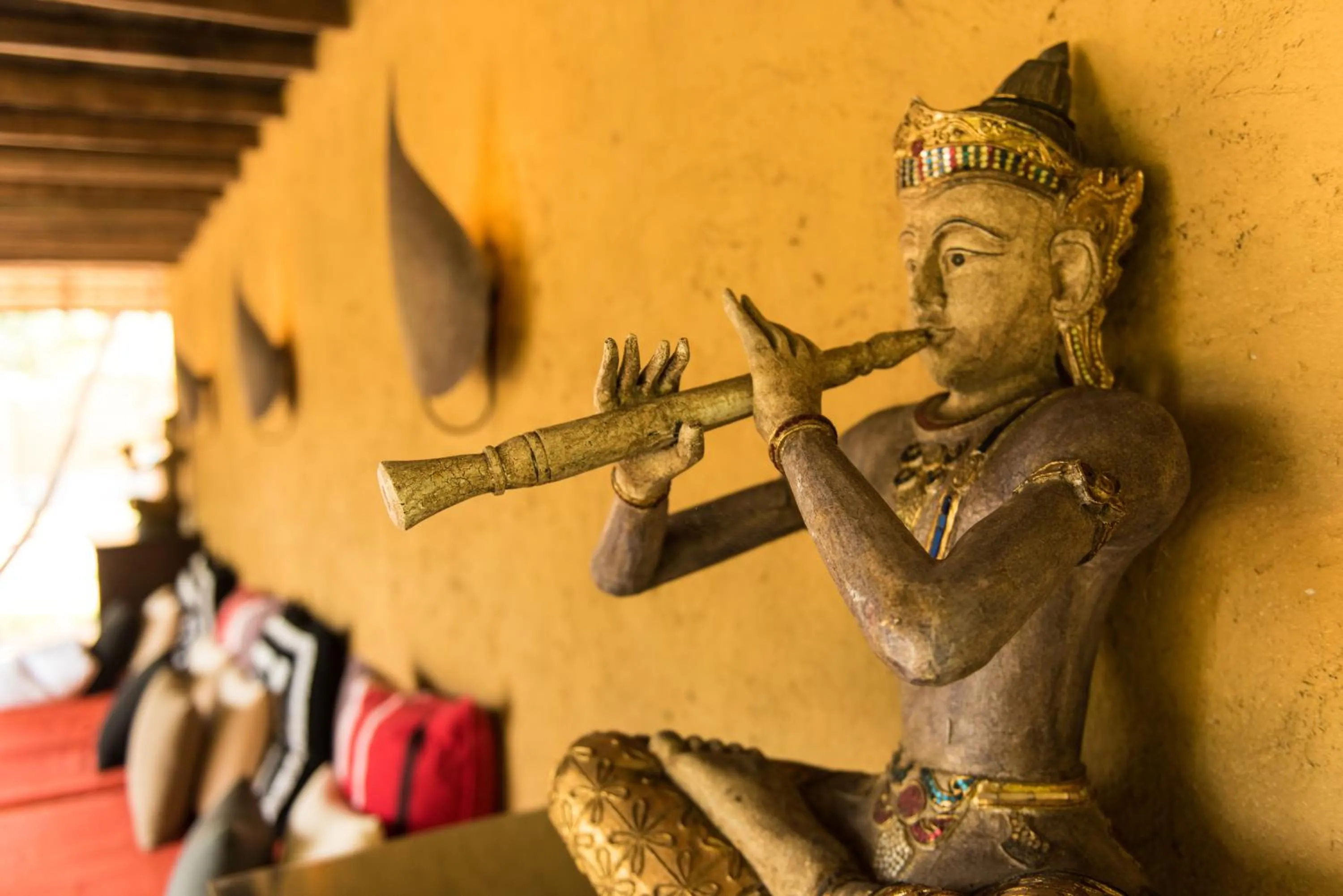 Decorative detail in Kumbukgaha Villa