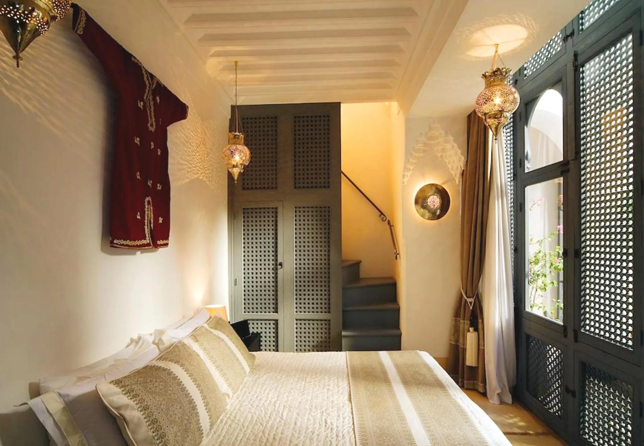 Bedroom, Bed in Riad Adore