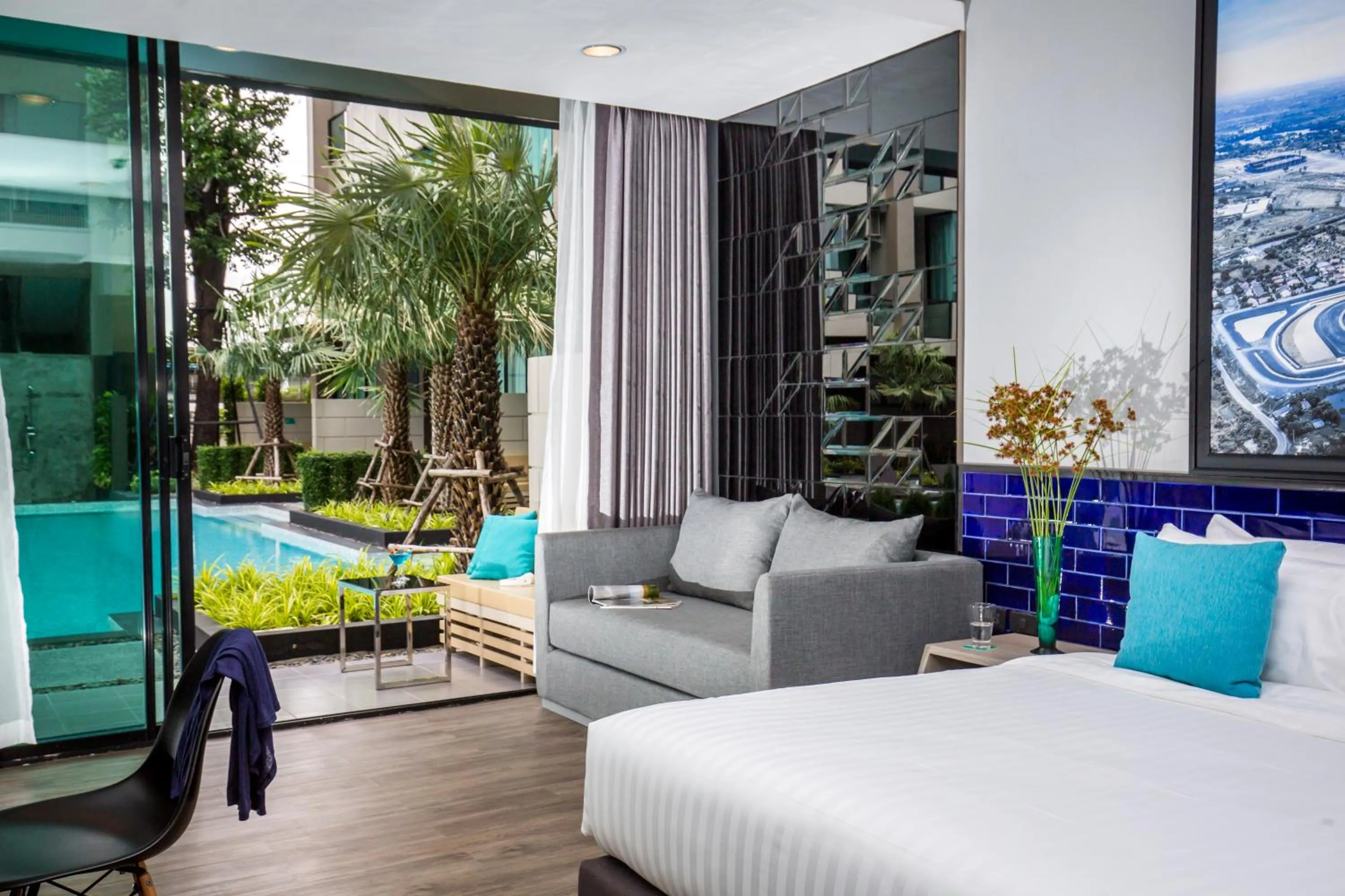 Bedroom in The Crystal Hotel Buriram - formerly X2 Vibe Buriram