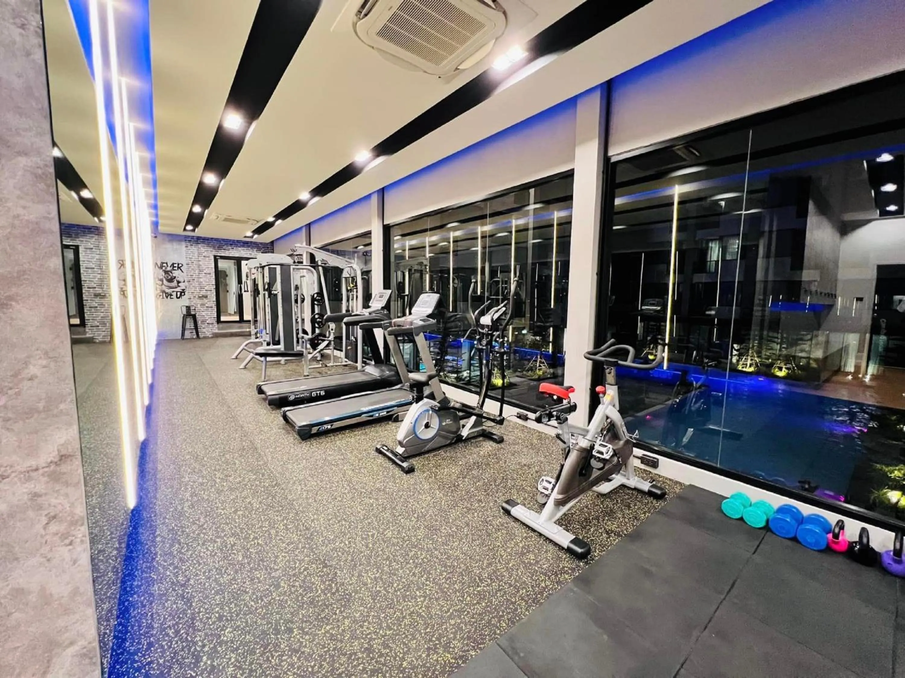 Fitness centre/facilities in The Crystal Hotel Buriram - formerly X2 Vibe Buriram
