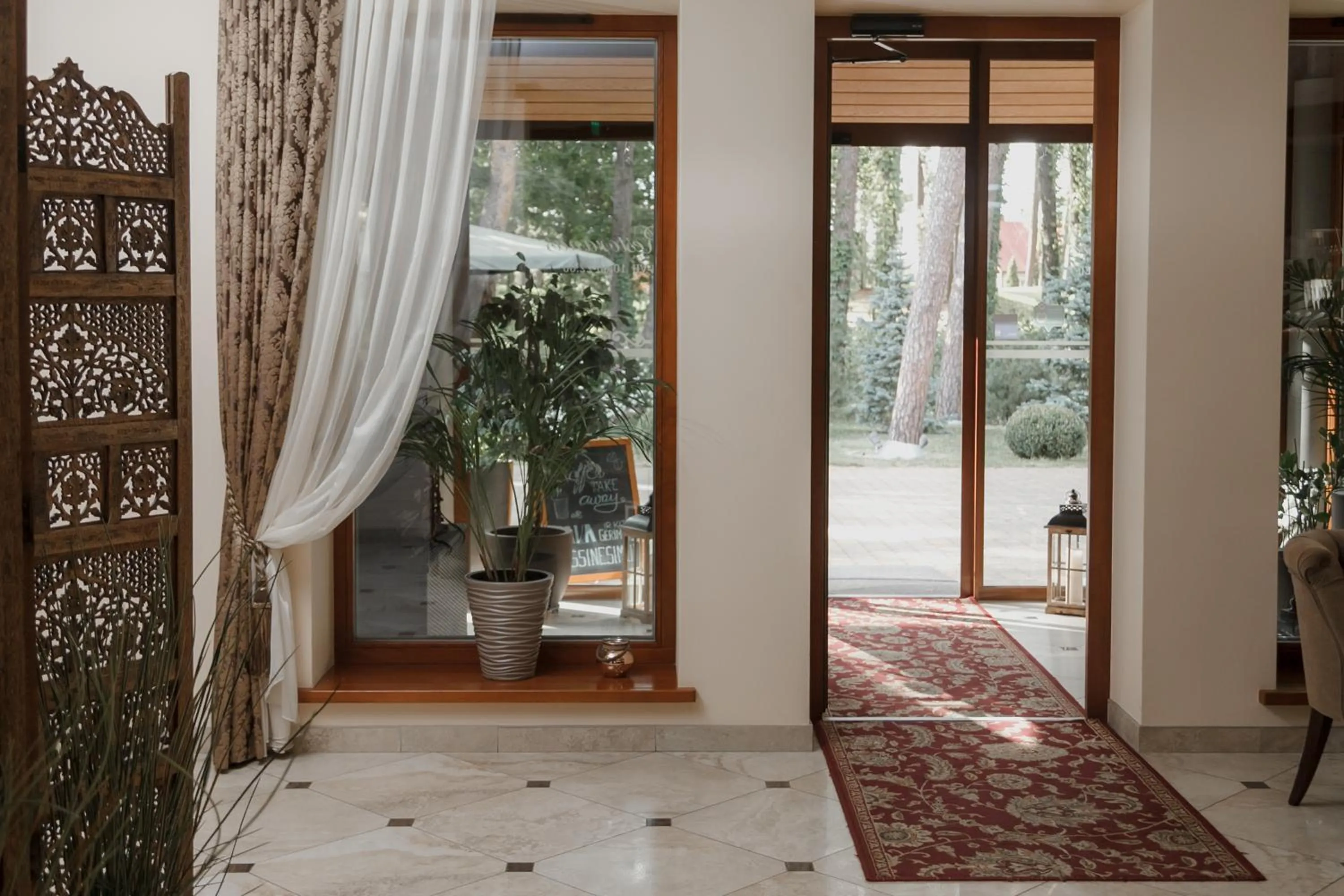 Garden view in Pušynė