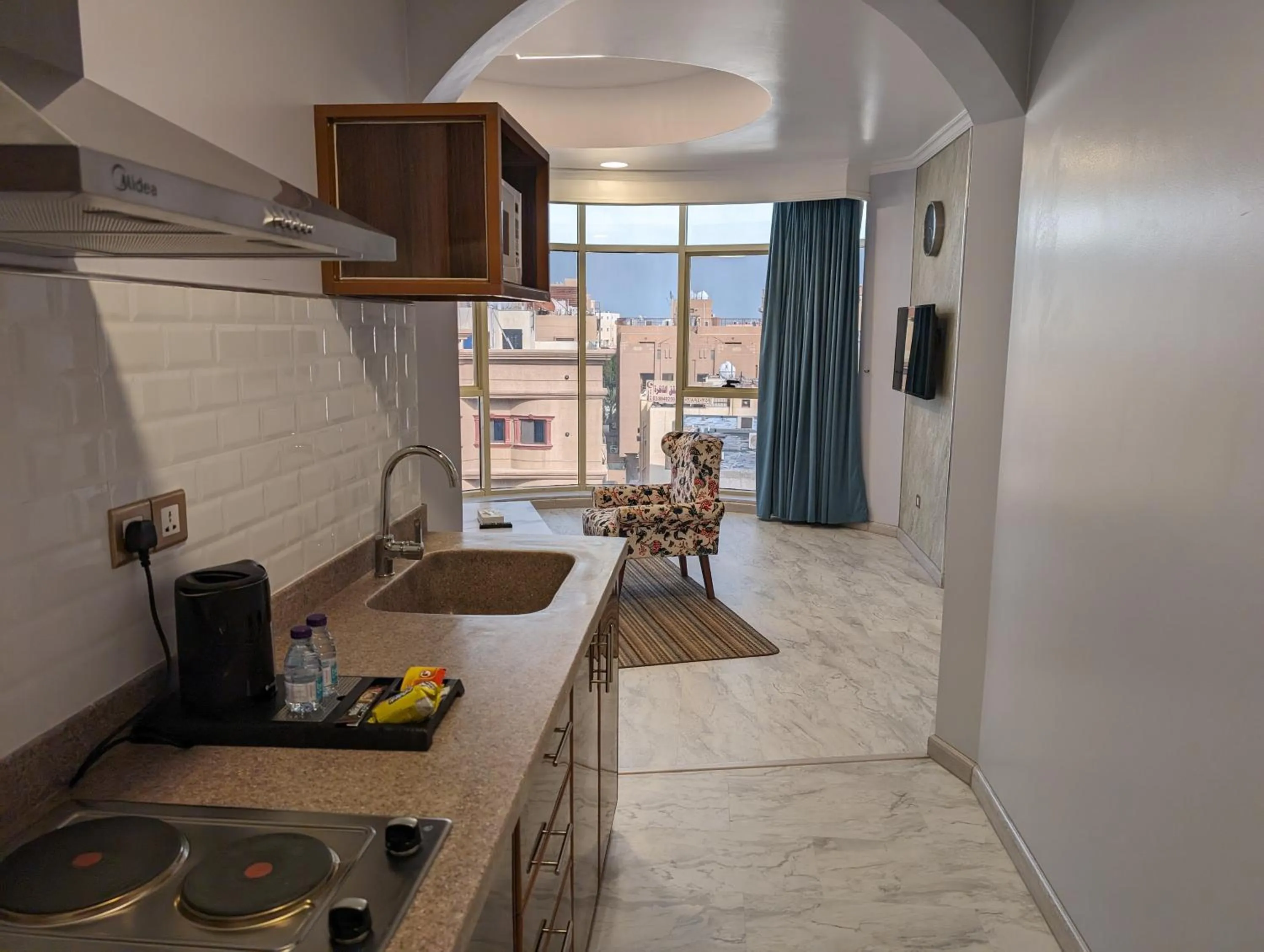 Living room in Travellerinn Serviced Apartment