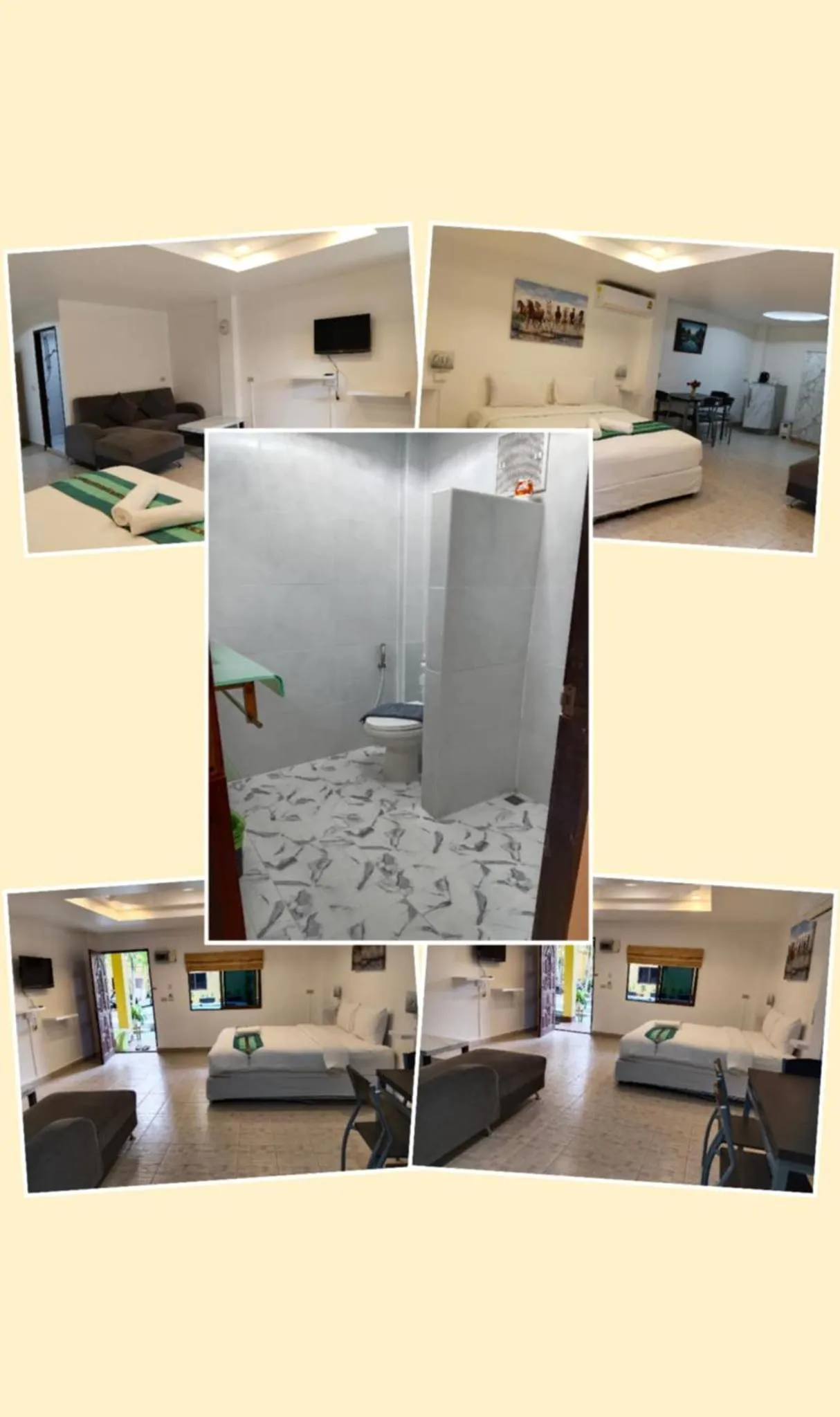 Toilet in Phratamnak Inn - 100 meter from Beach