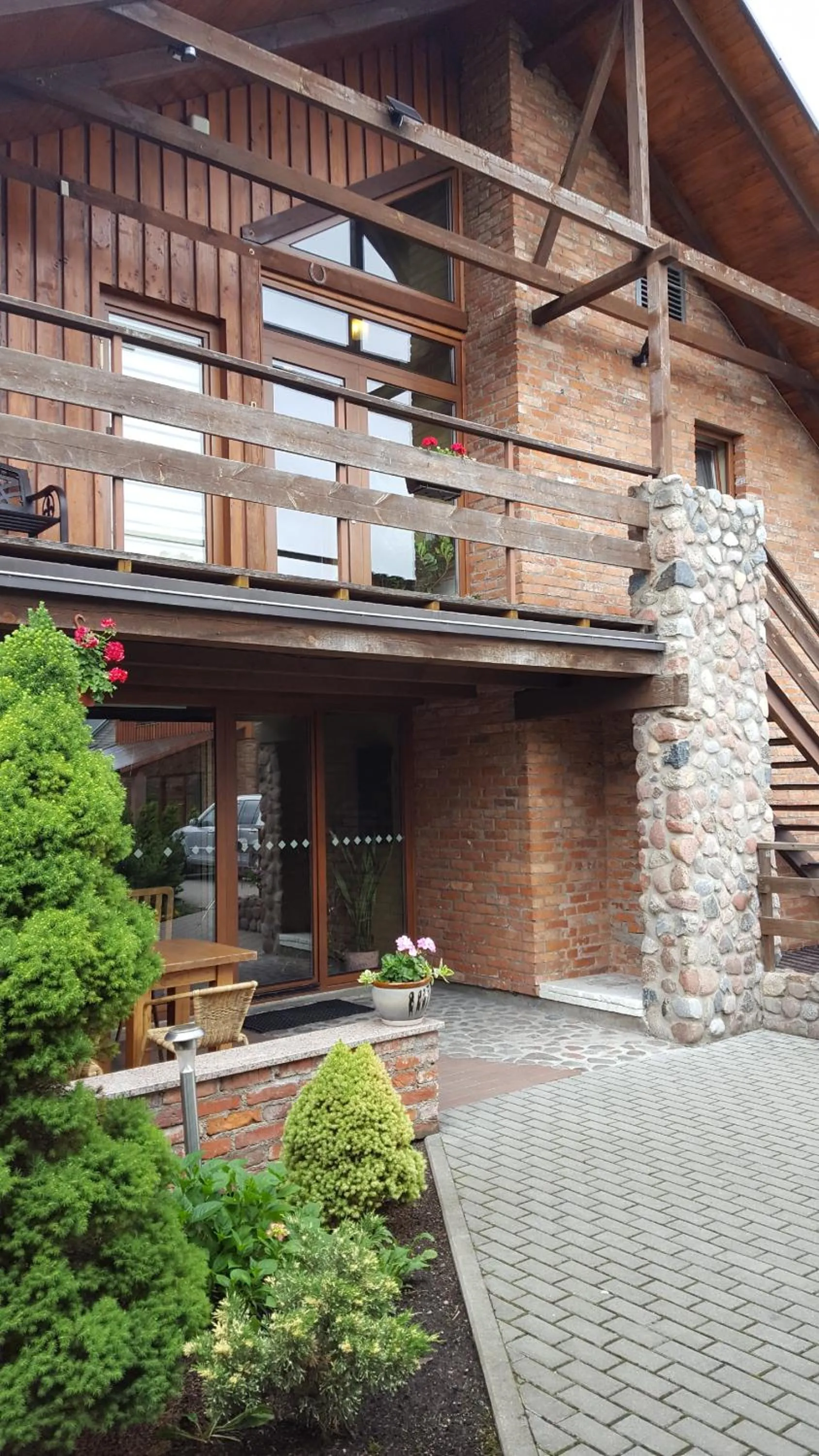 Property building in Akmenine Kerpe