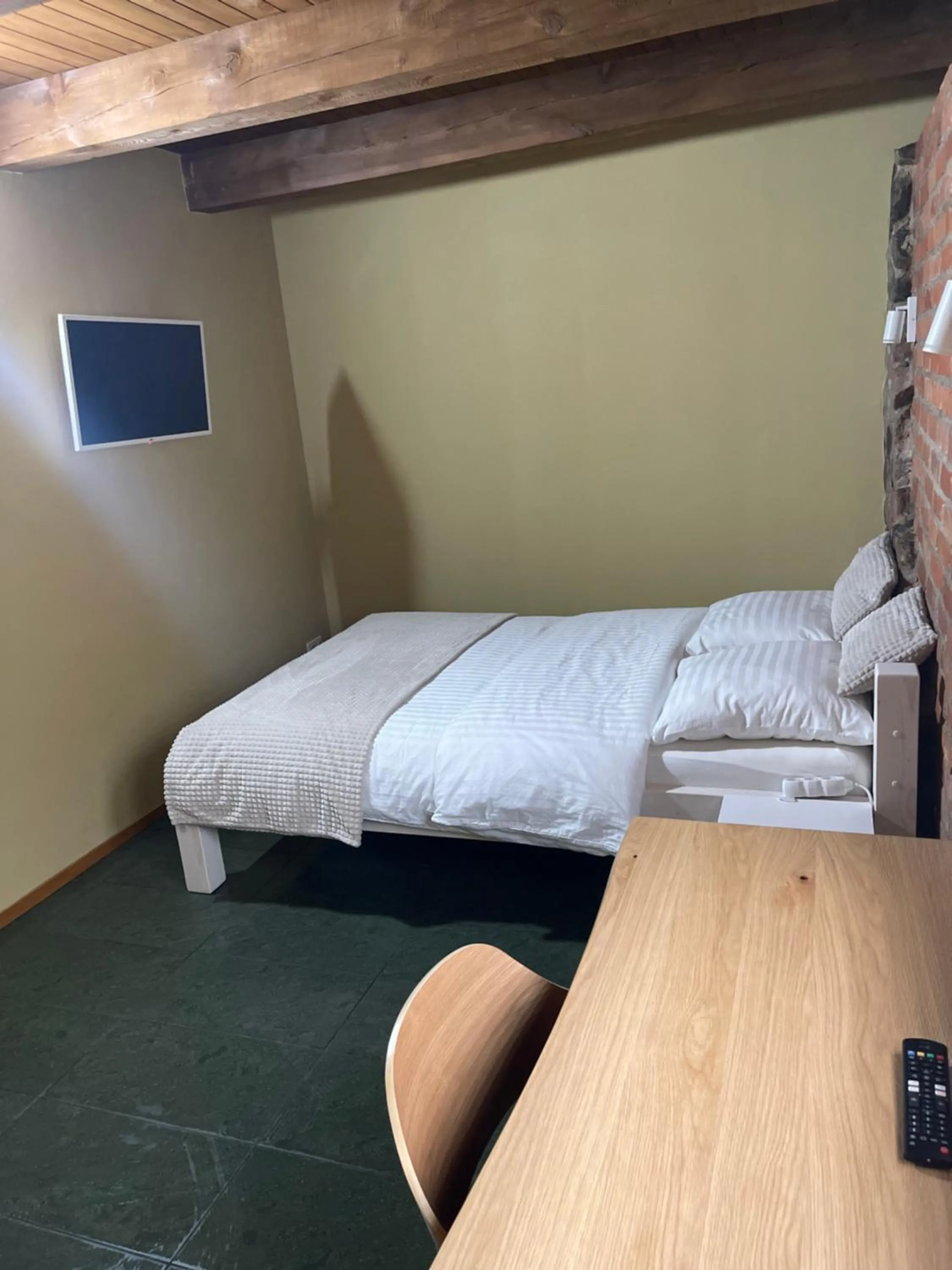 Photo of the whole room, Bed in Akmenine Kerpe