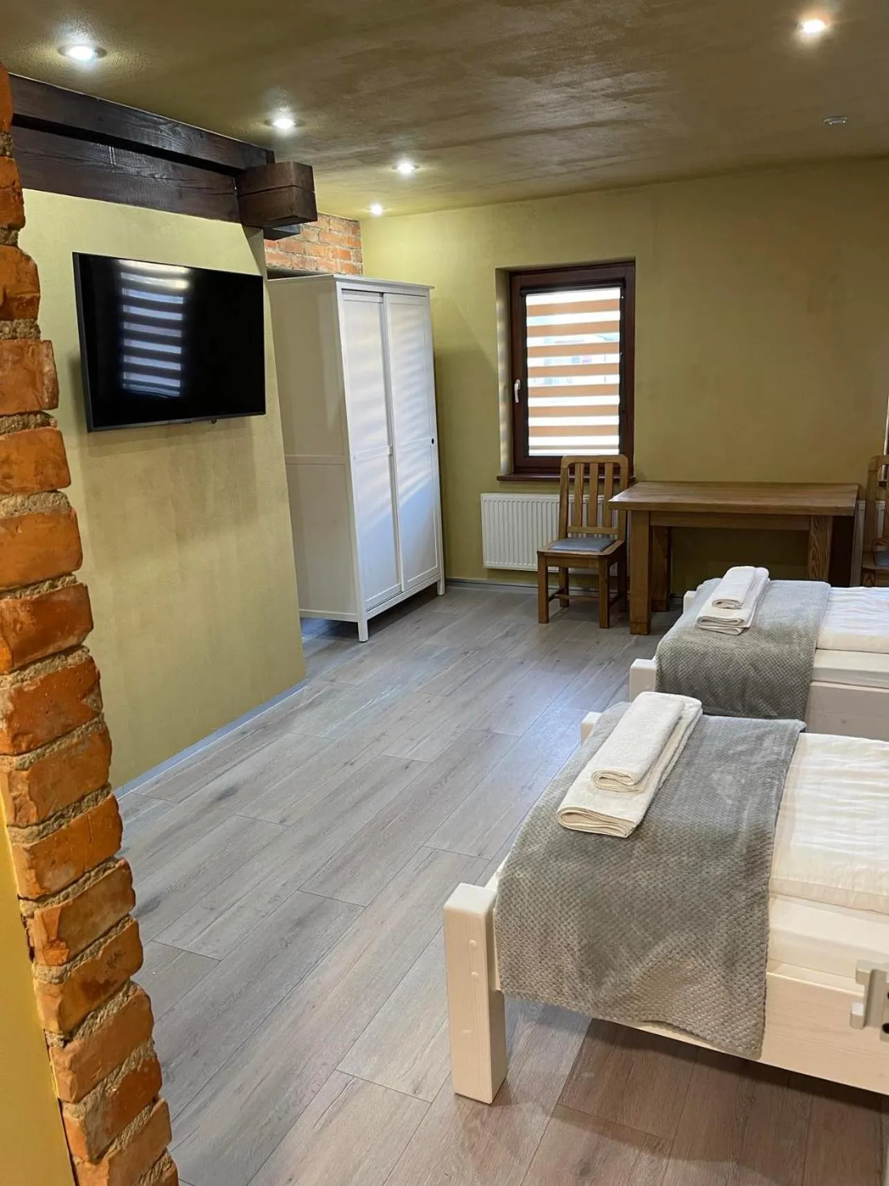 Photo of the whole room, Bed in Akmenine Kerpe