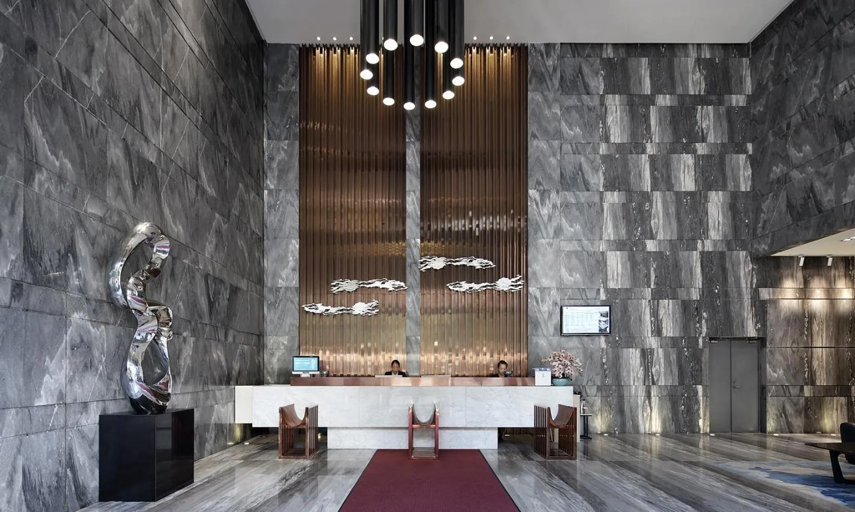 Lobby or reception in Hongdu Hotel