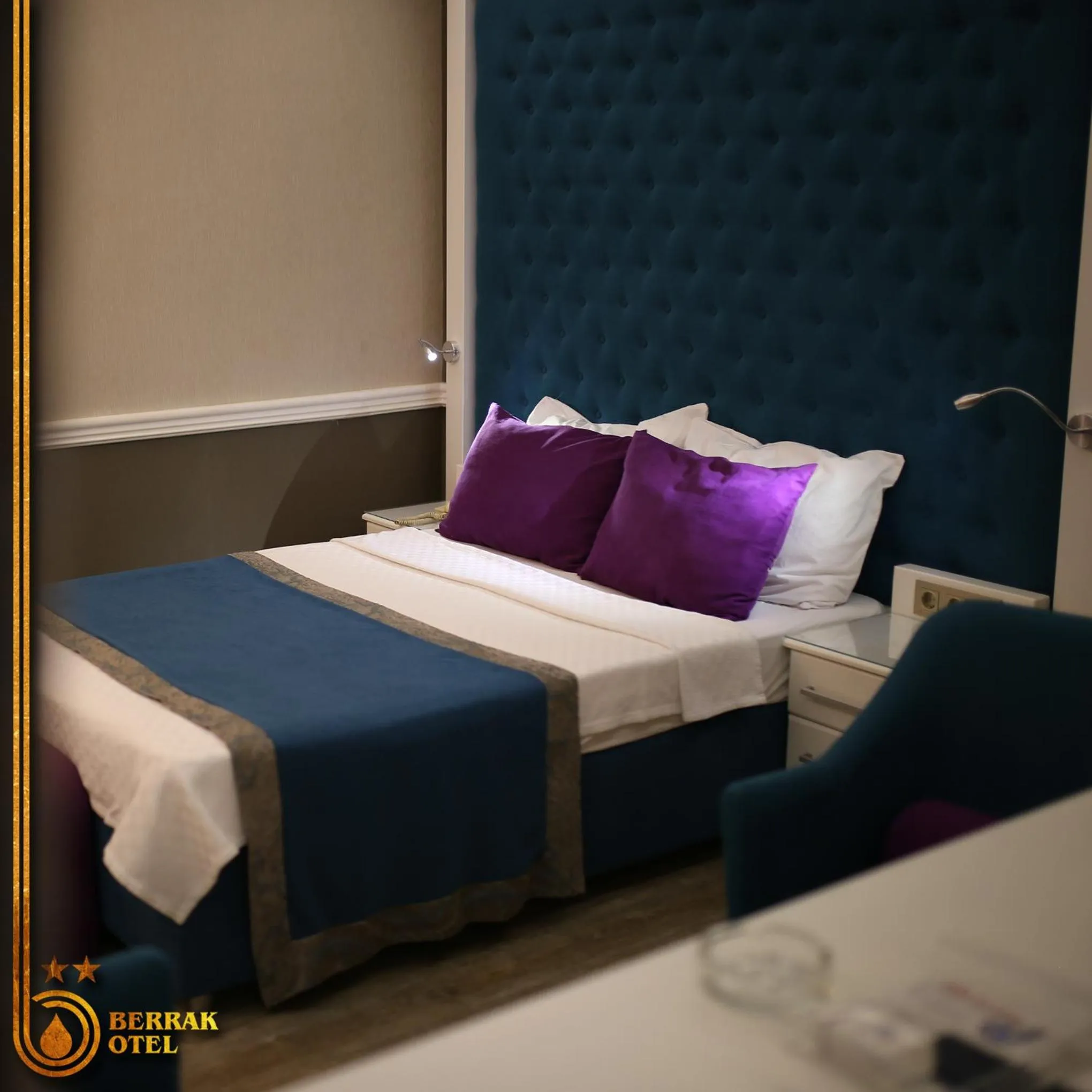 Bed in Berrak Otel