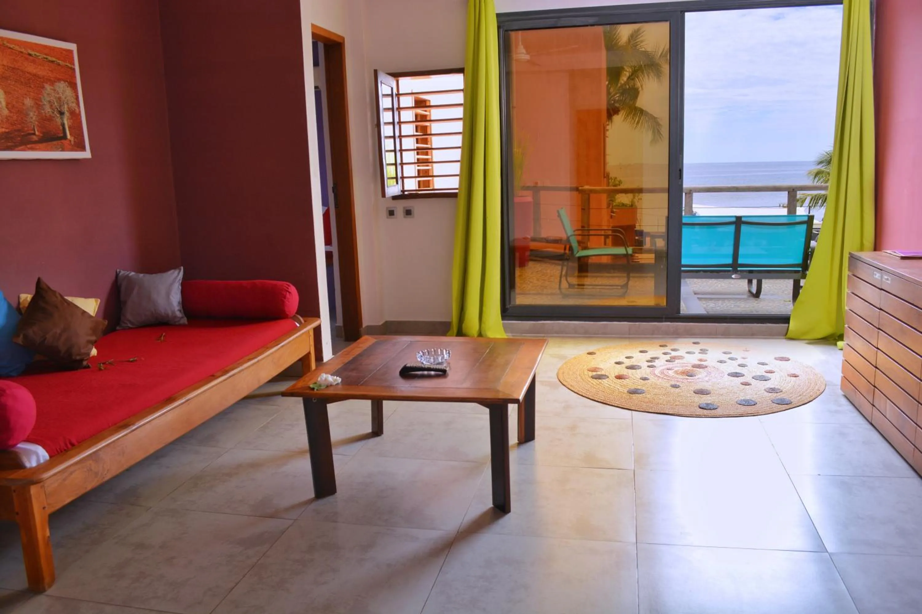 Living room in Hôtel Sarimanok
