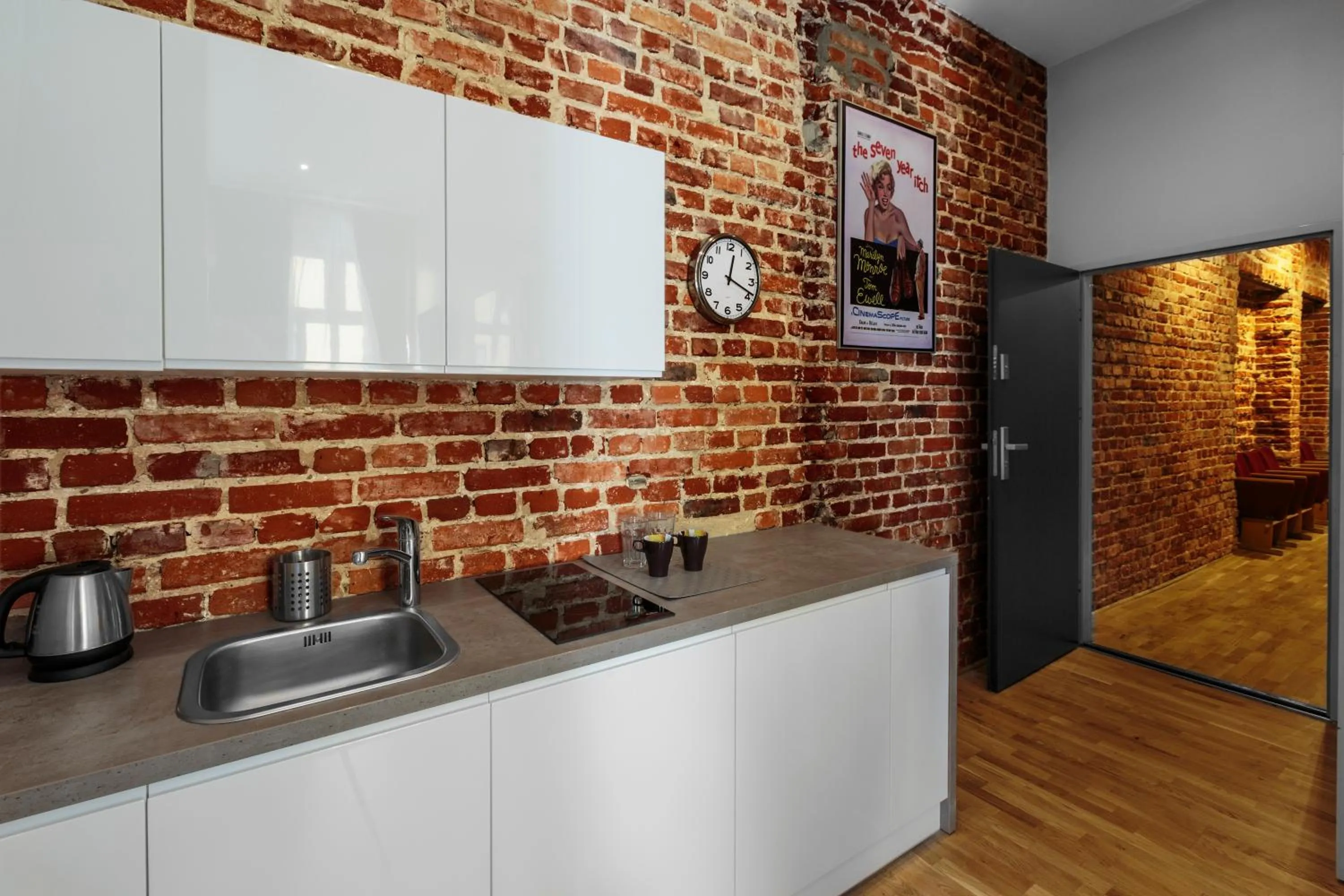 Kitchen or kitchenette in Cinema Rooms - Piotrkowska