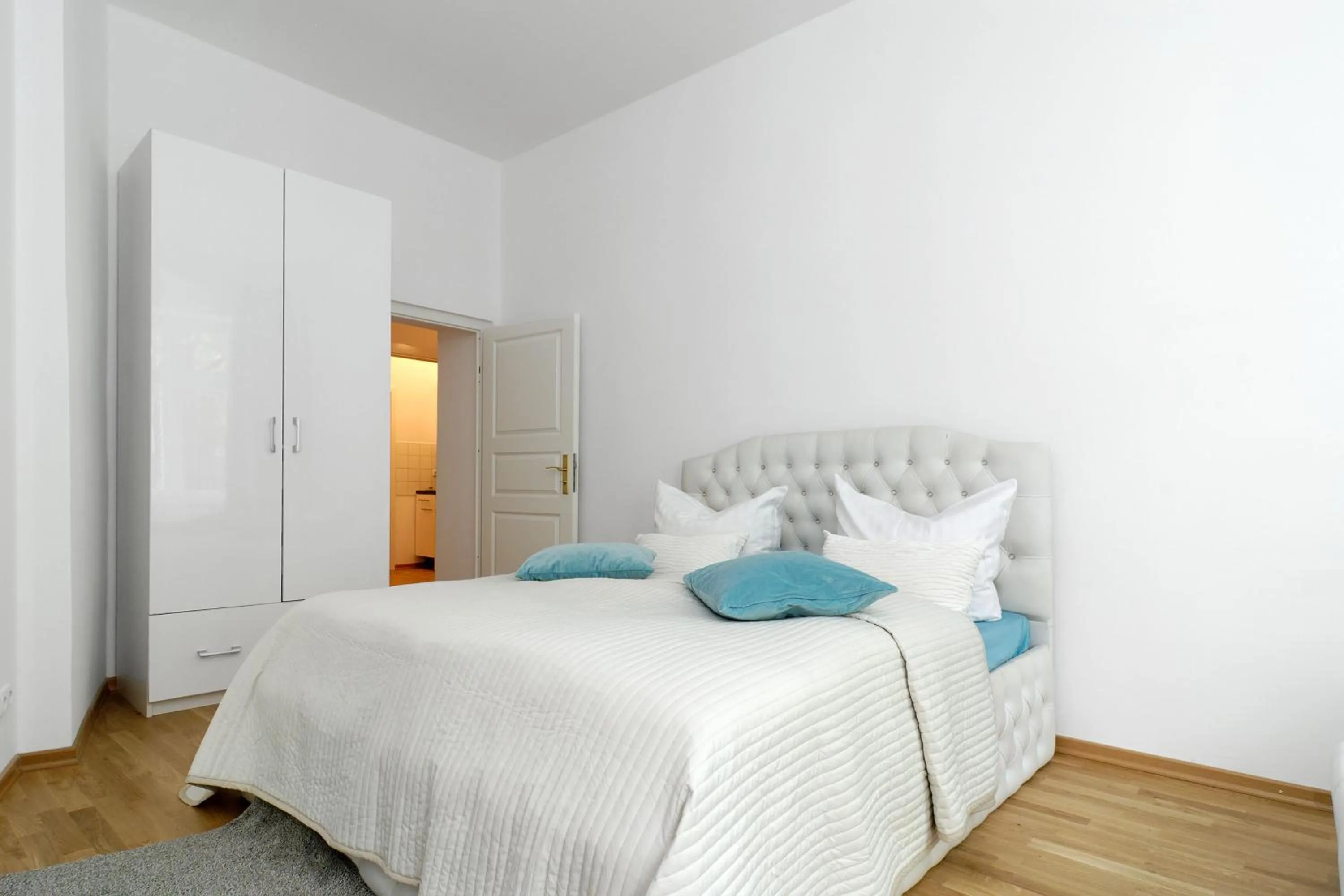 Bed in Grand Central Mitte Apartment