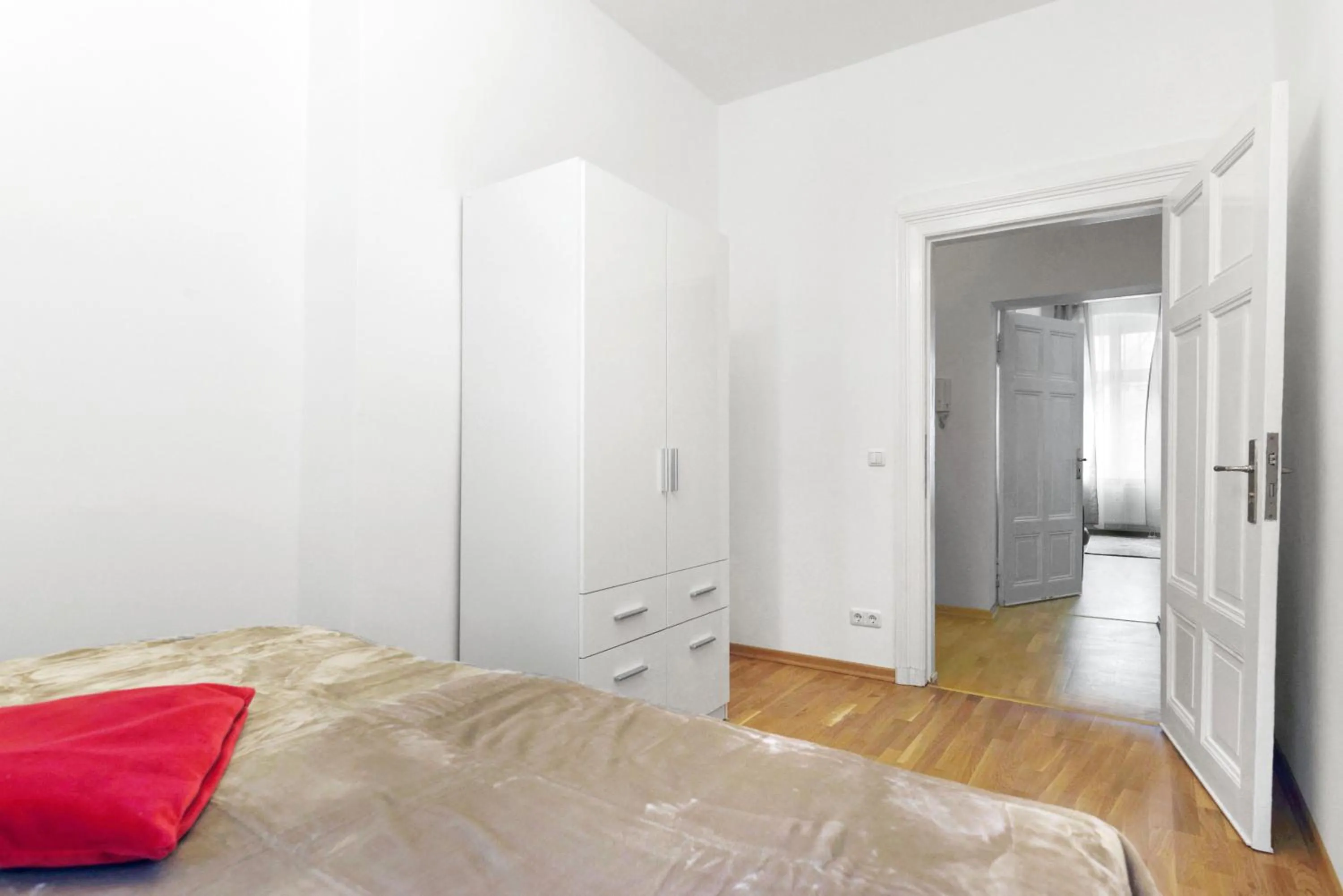 Photo of the whole room, Bed in Grand Central Mitte Apartment