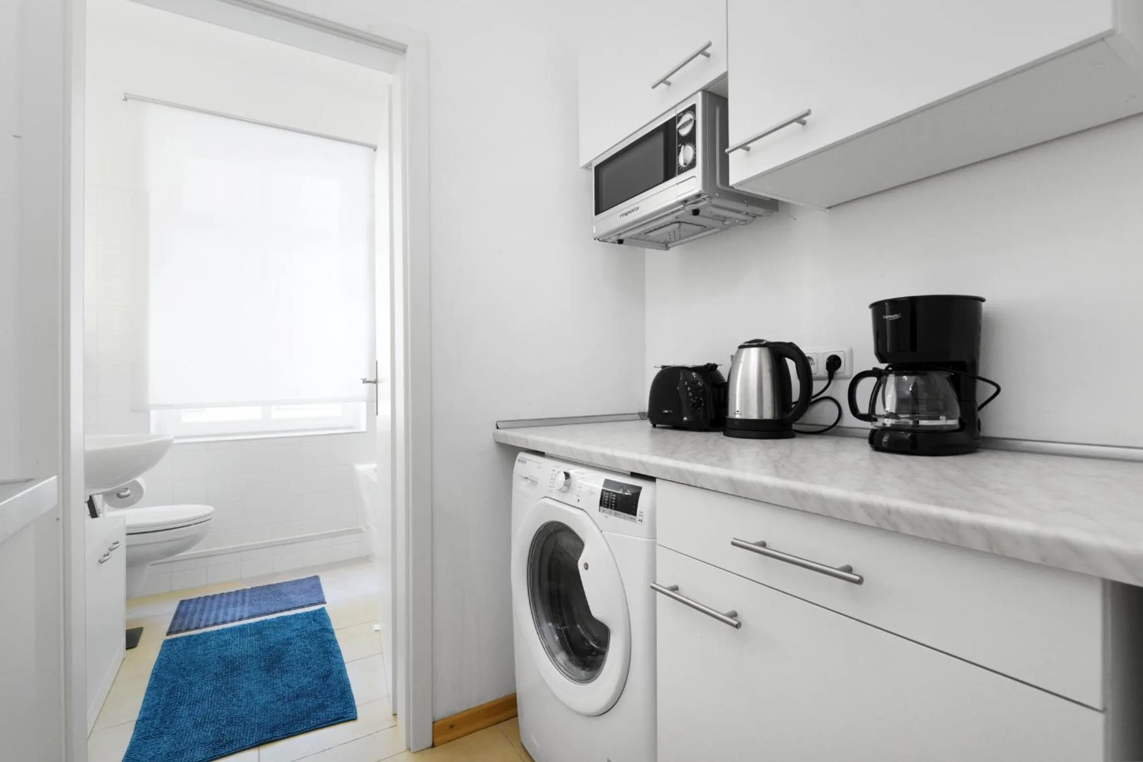 Kitchen or kitchenette in Grand Central Mitte Apartment