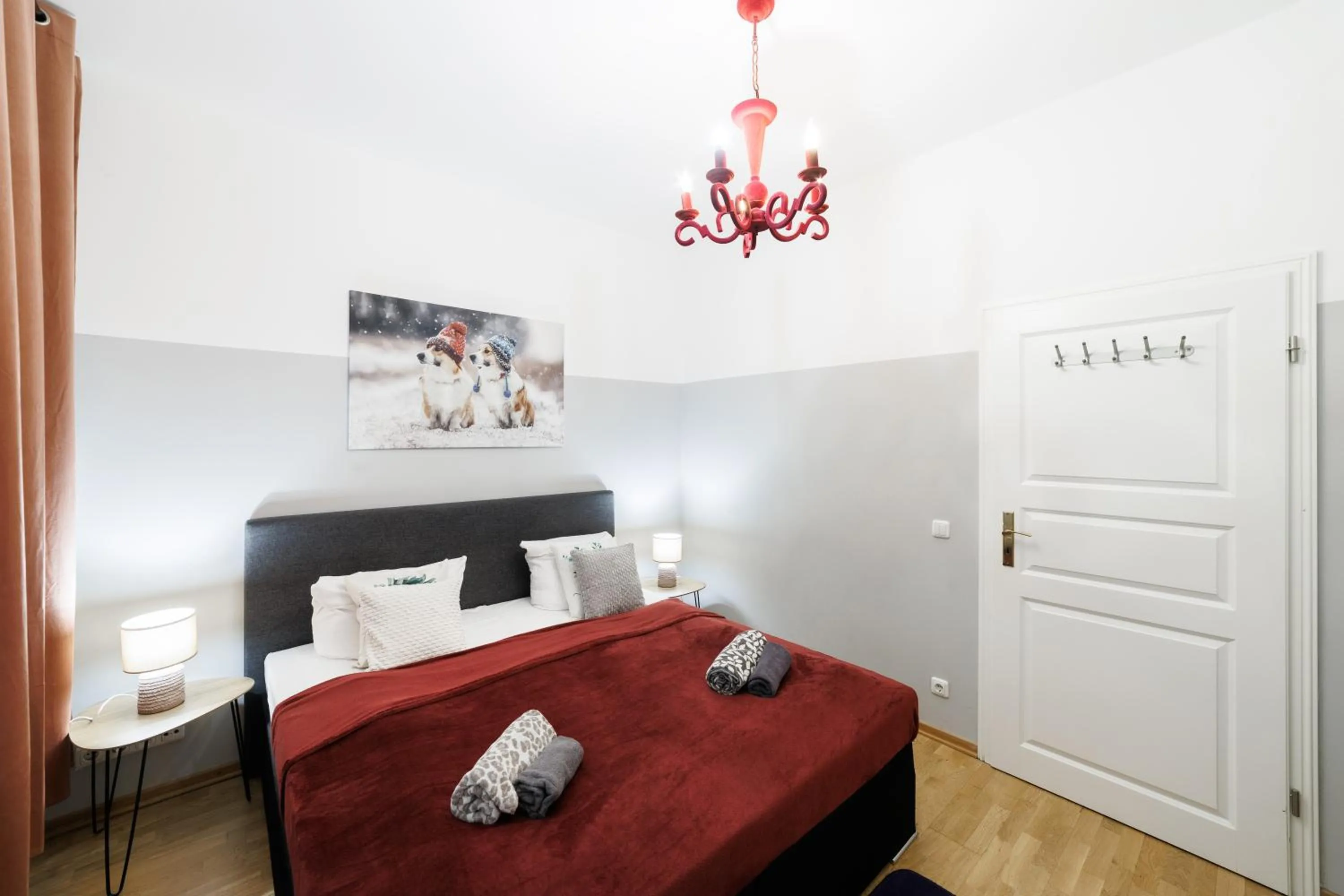 Bed in Grand Central Mitte Apartment