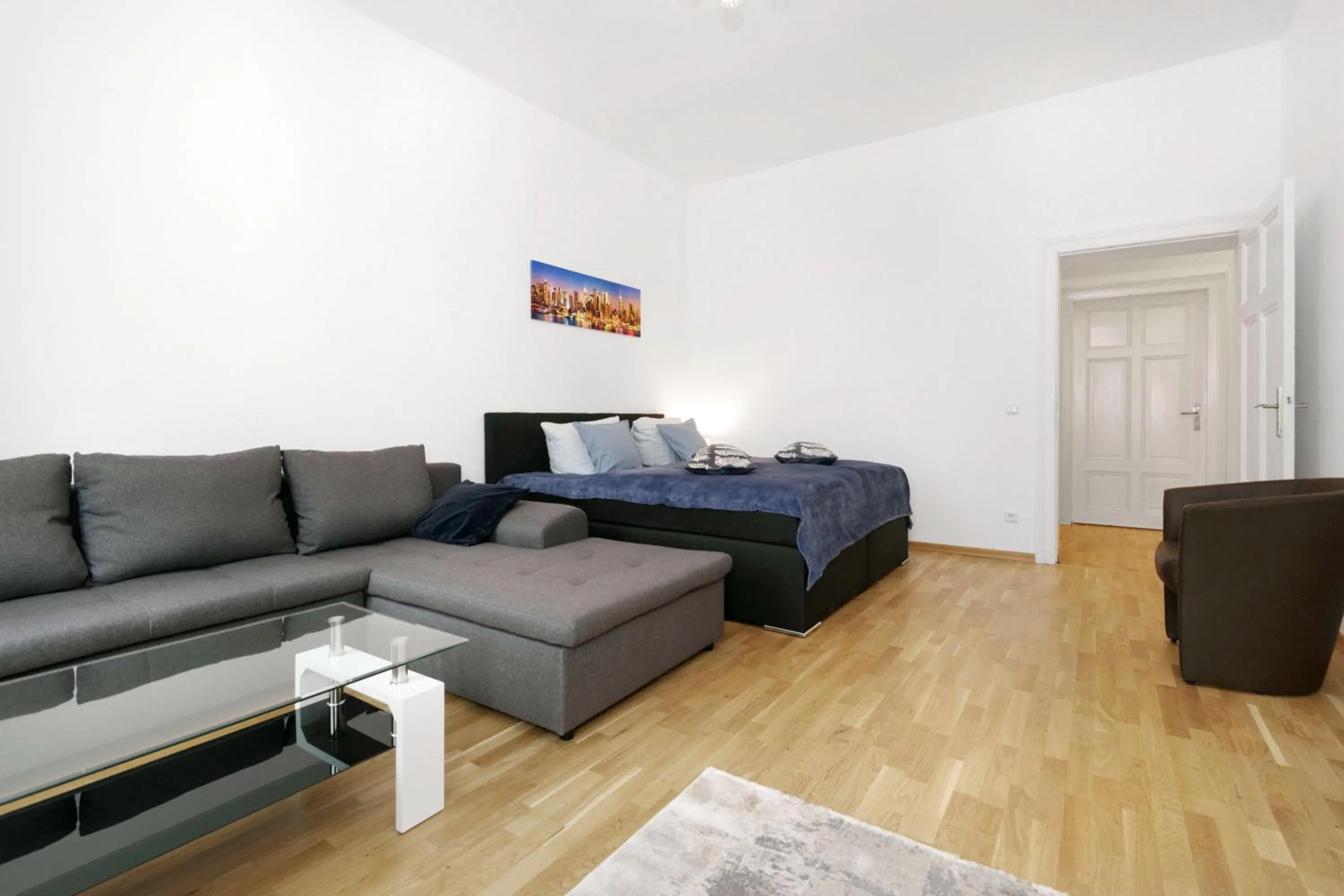 Living room in Grand Central Mitte Apartment