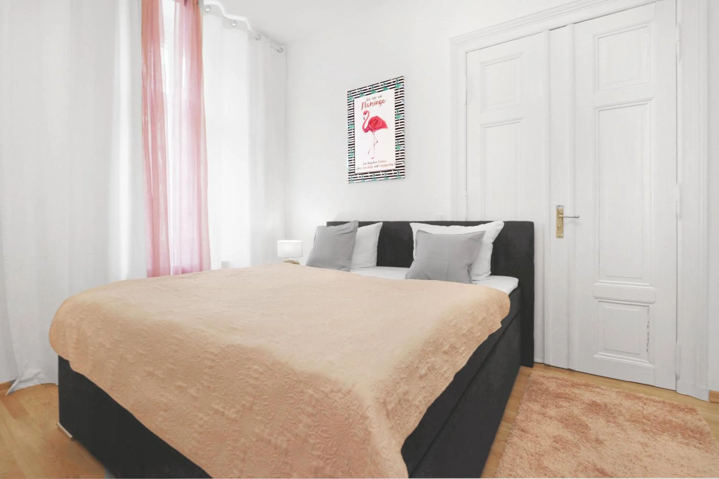 Bed in Grand Central Mitte Apartment