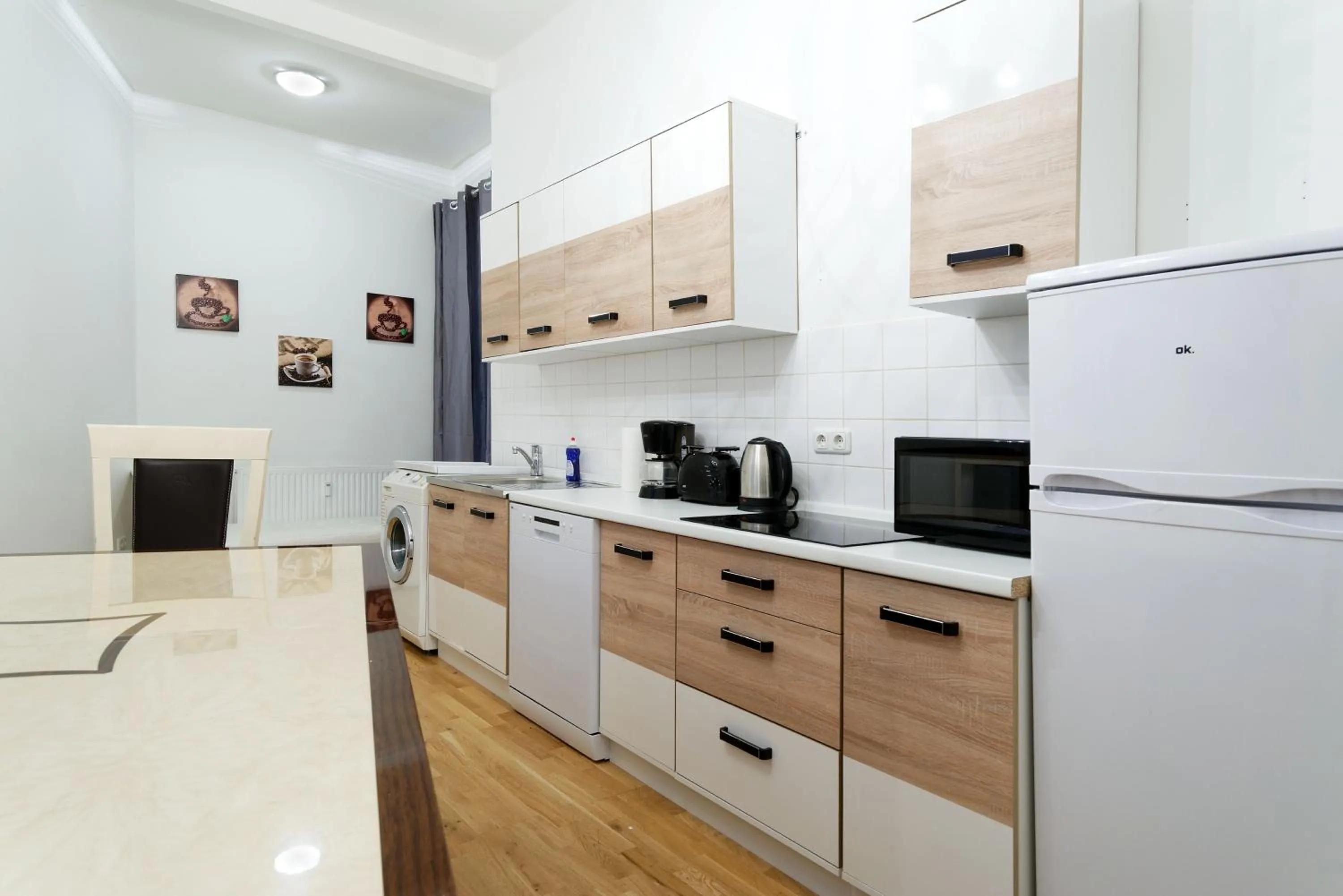 Kitchen or kitchenette in Grand Central Mitte Apartment