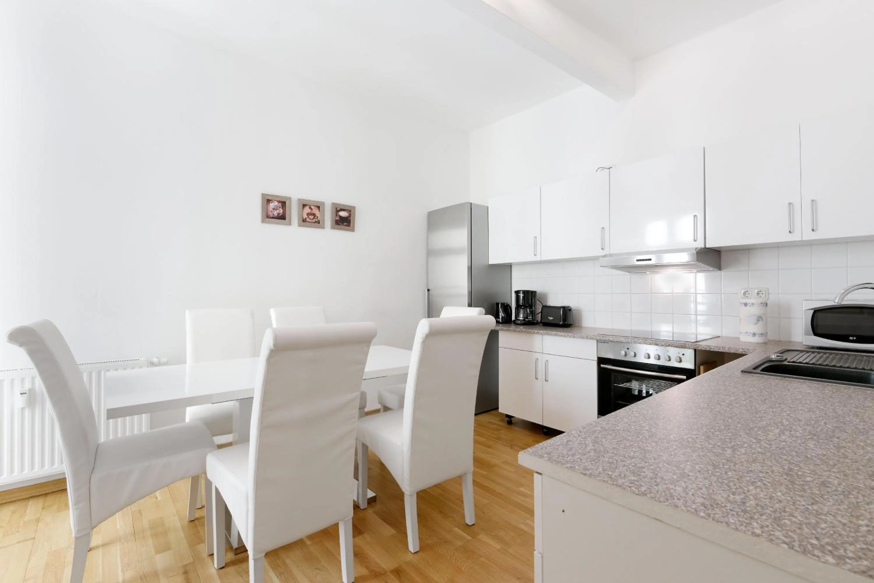 Kitchen or kitchenette in Grand Central Mitte Apartment