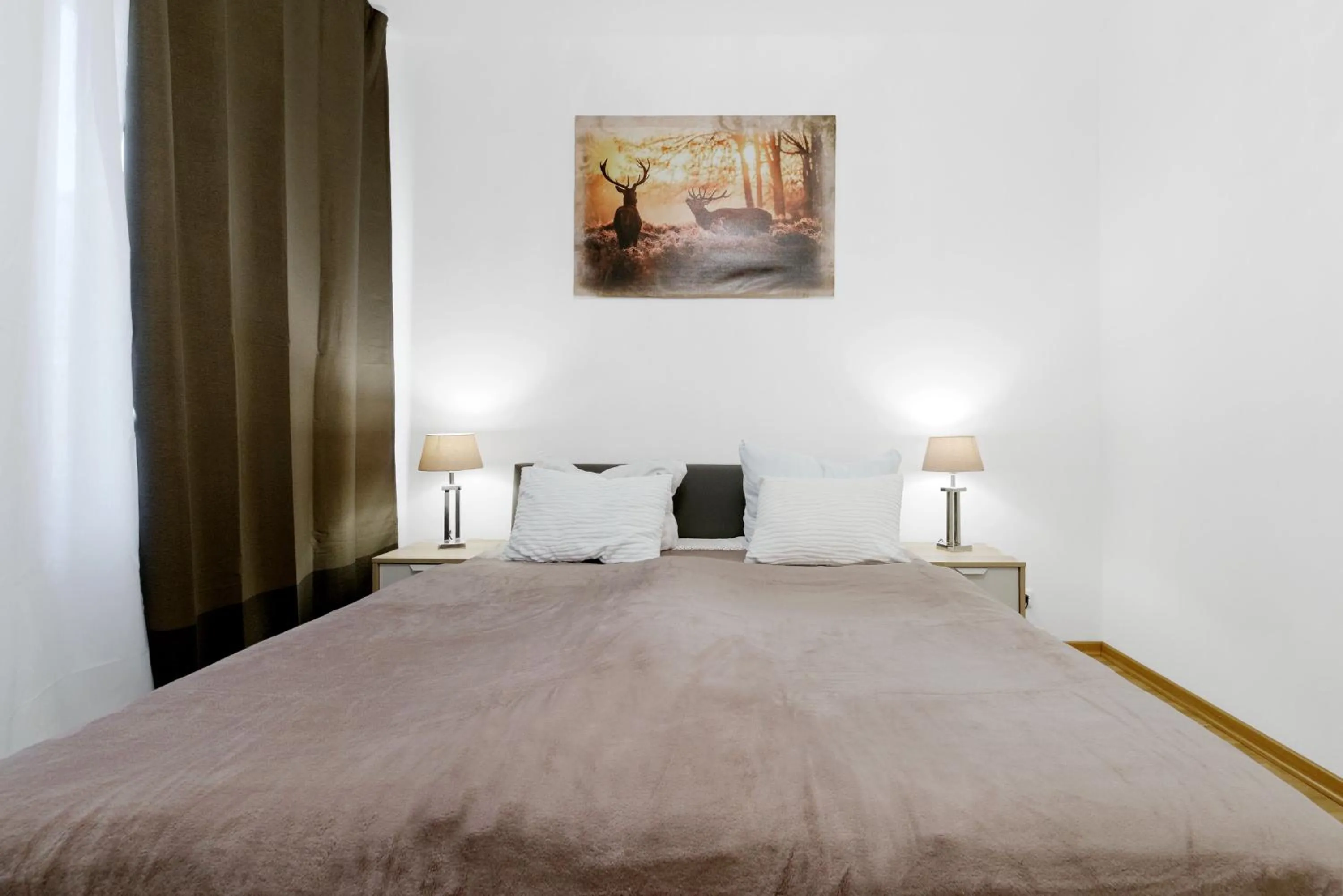 Bed in Grand Central Mitte Apartment