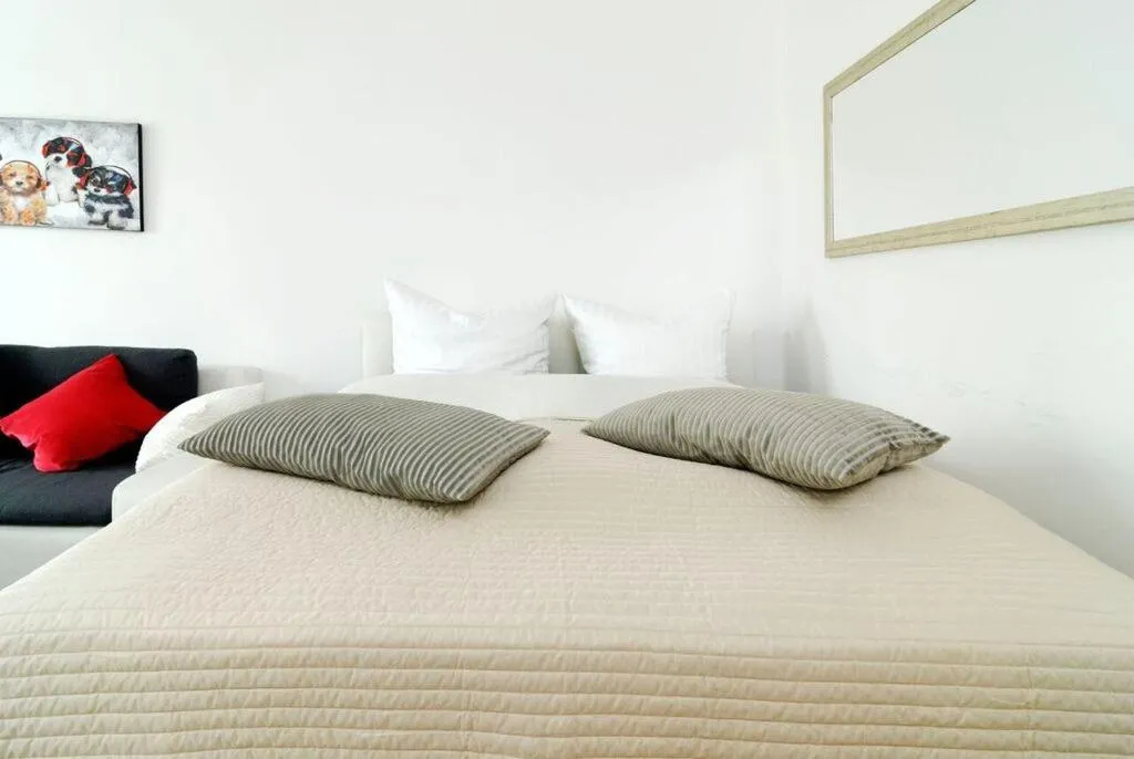 Bed in Grand Central Mitte Apartment