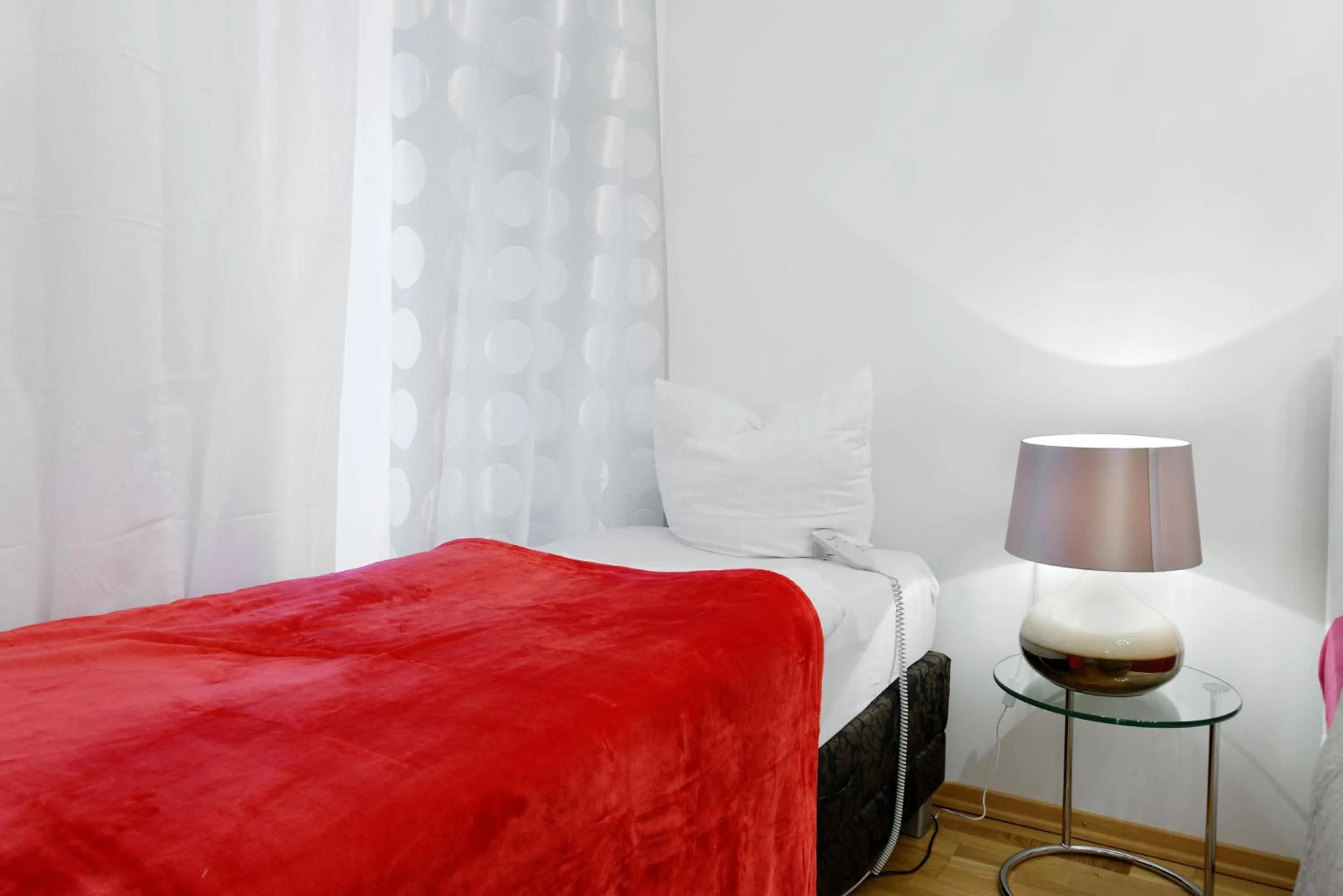 Bedroom, Bed in Grand Central Mitte Apartment
